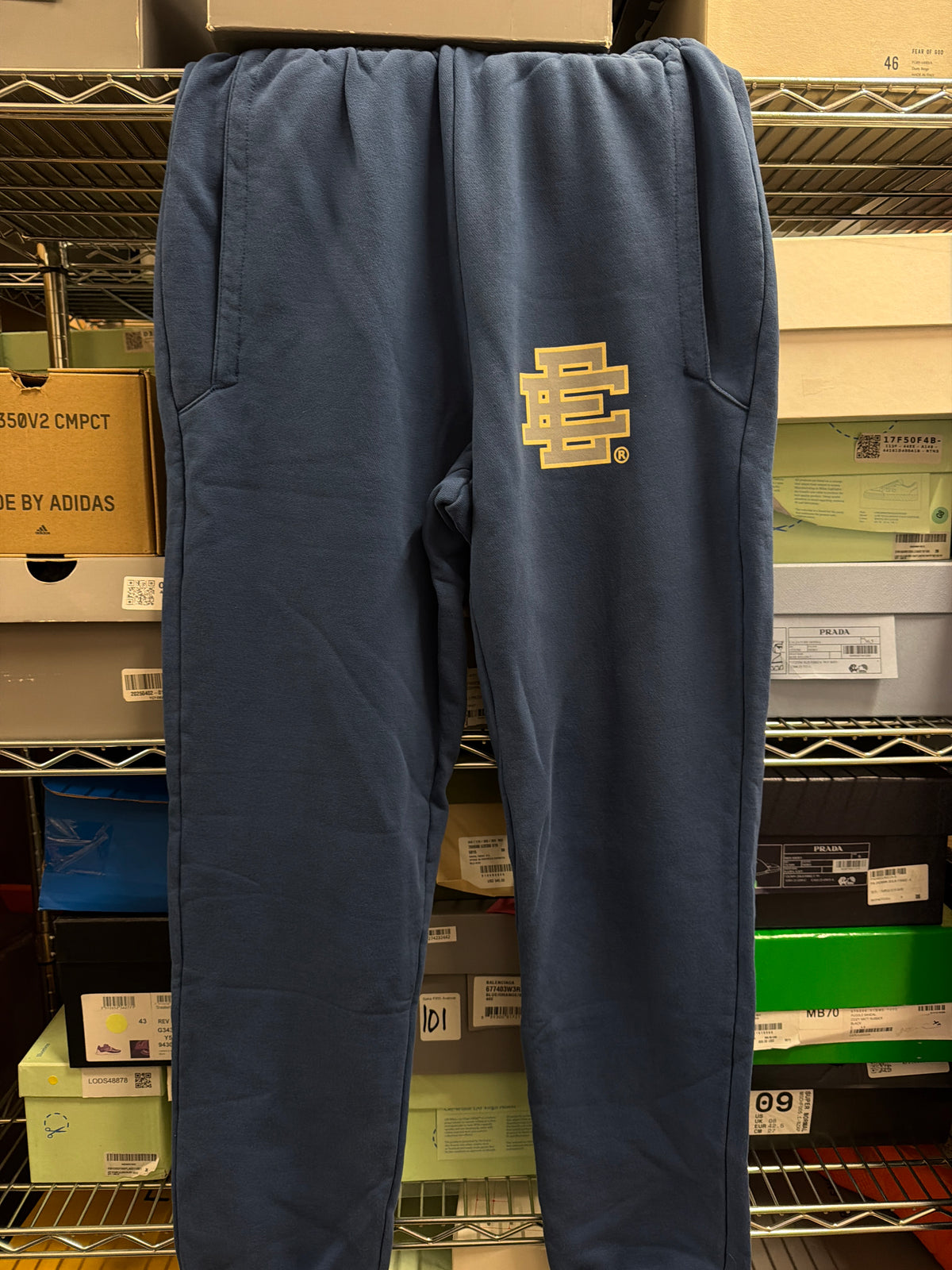 Eric Emanuel Navy Sweatpants Sz Small