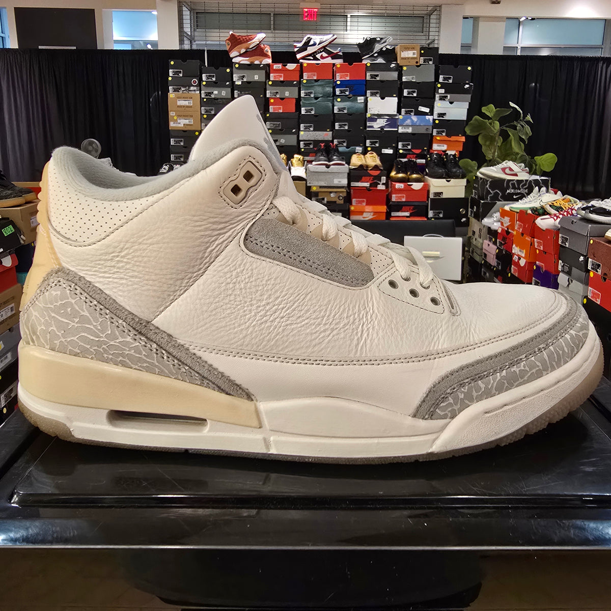 Jordan 3 Retro Craft Ivory SZ 11.5 USED NO BOX
