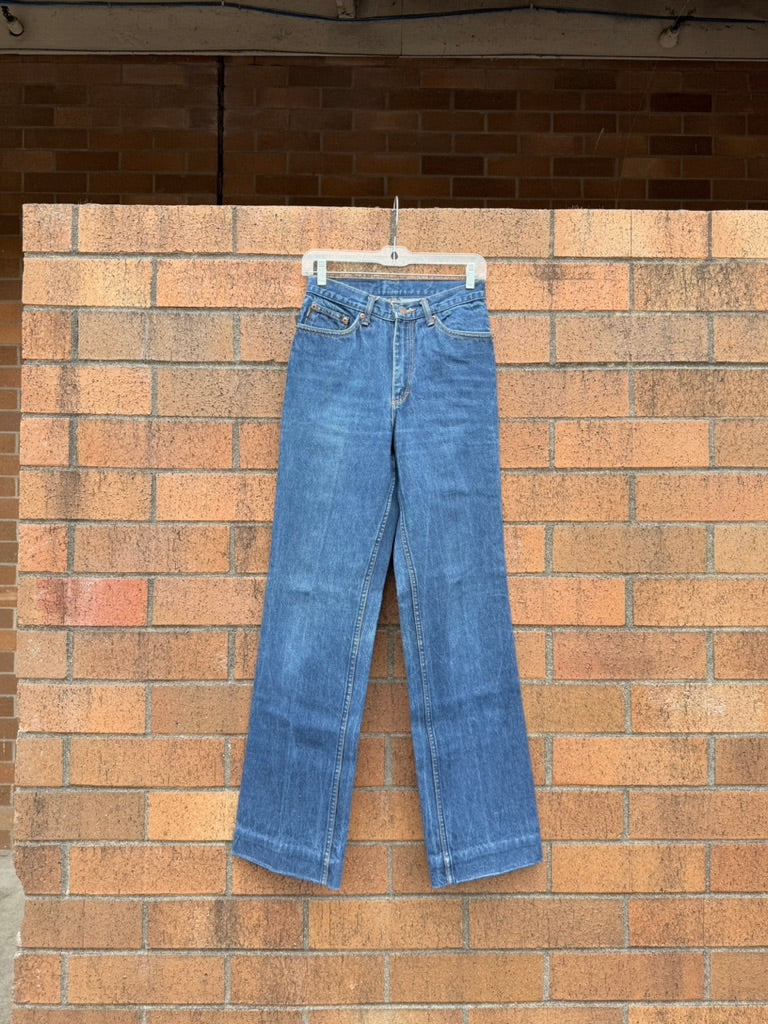 90s Ralph Lauren Dark Wash Denim Straight Leg Jeans Sz 29
