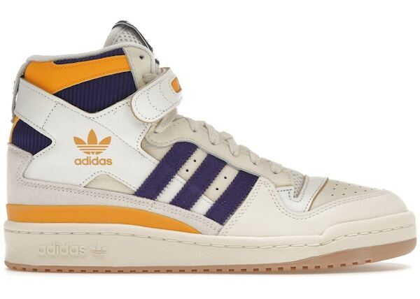 adidas Forum 84 High Collegiate Purple Collegiate Gold Sz 10.5