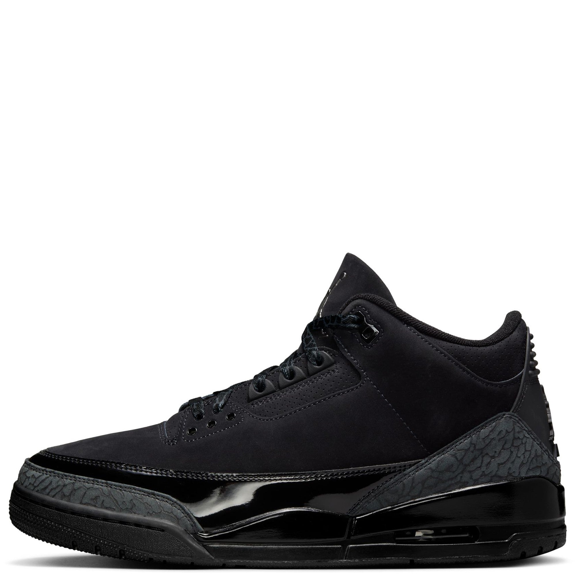 Jordan 3 Retro Black Cat (2025) - Sz 7.5 (No lid)