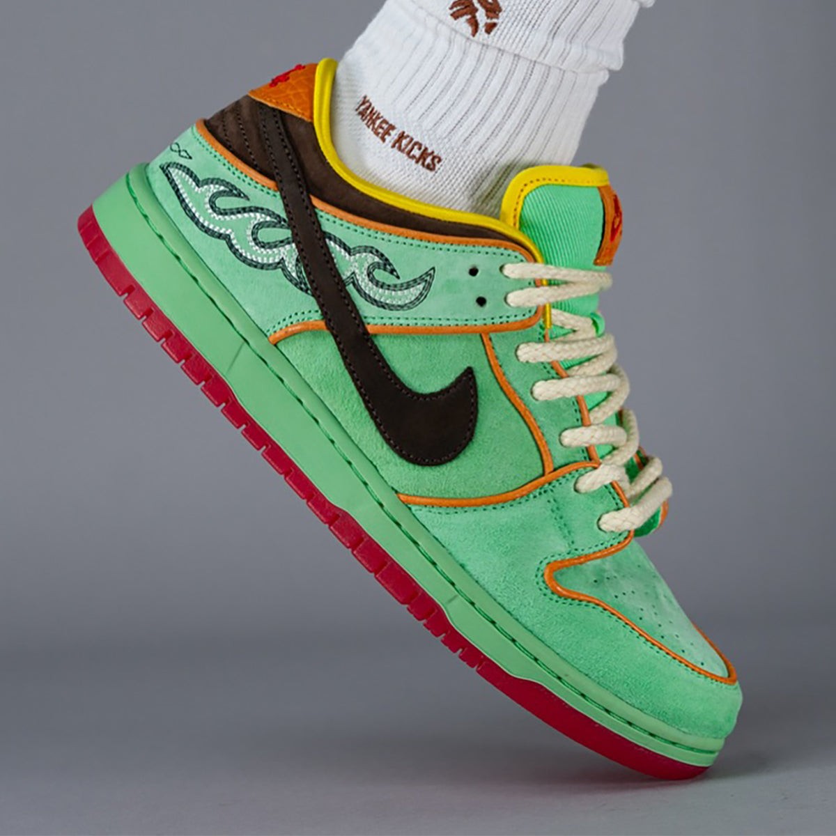 Nike SB Dunk Low Rodeo Tourmaline Sz 10 (No lid)
