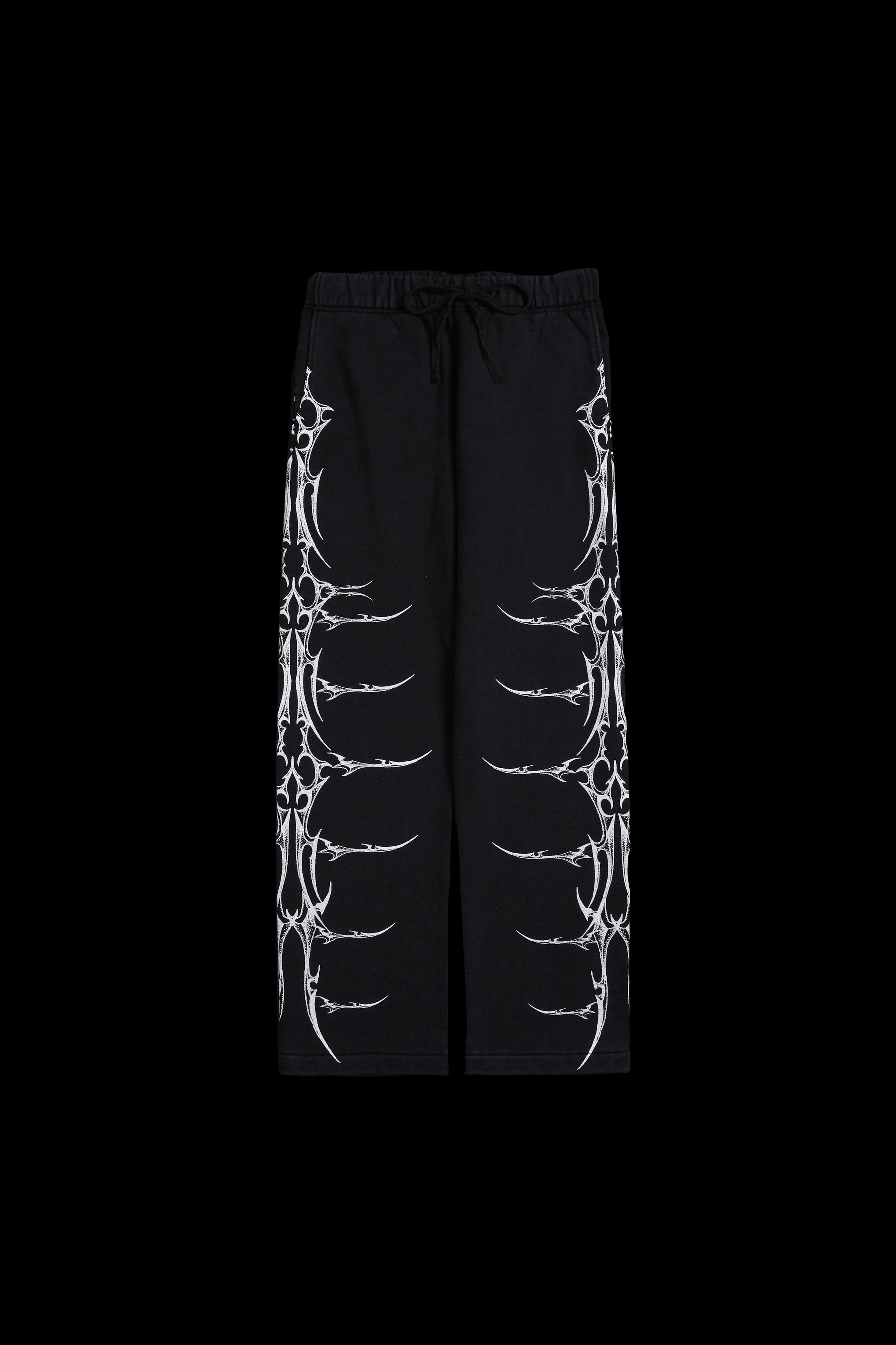 Civil Regime Core Brigade Wide Leg Sweatpants Black Sz M