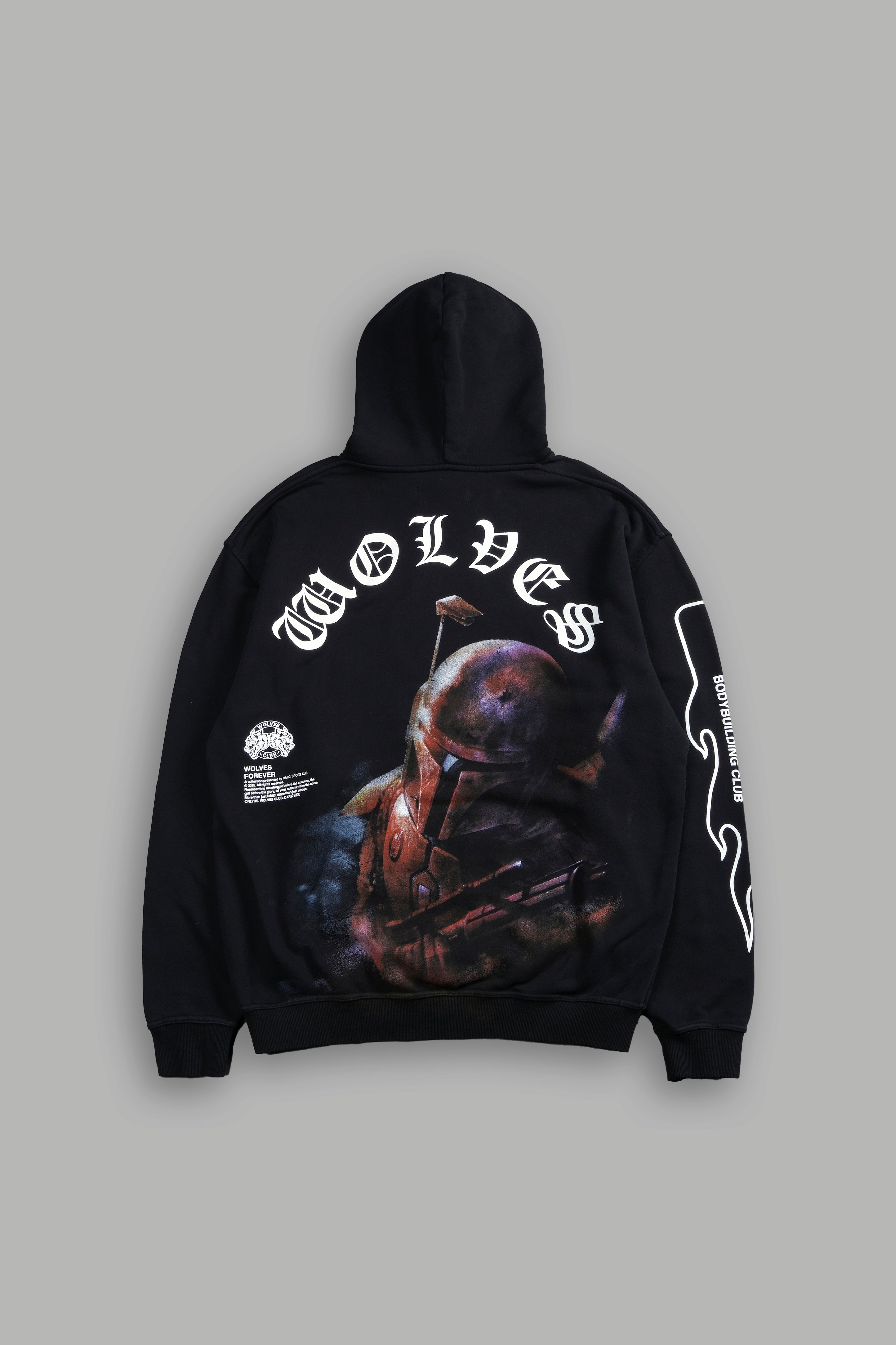 Darc Sport x Star Wars The Hunter Pierce Hoodie Black Sz Small