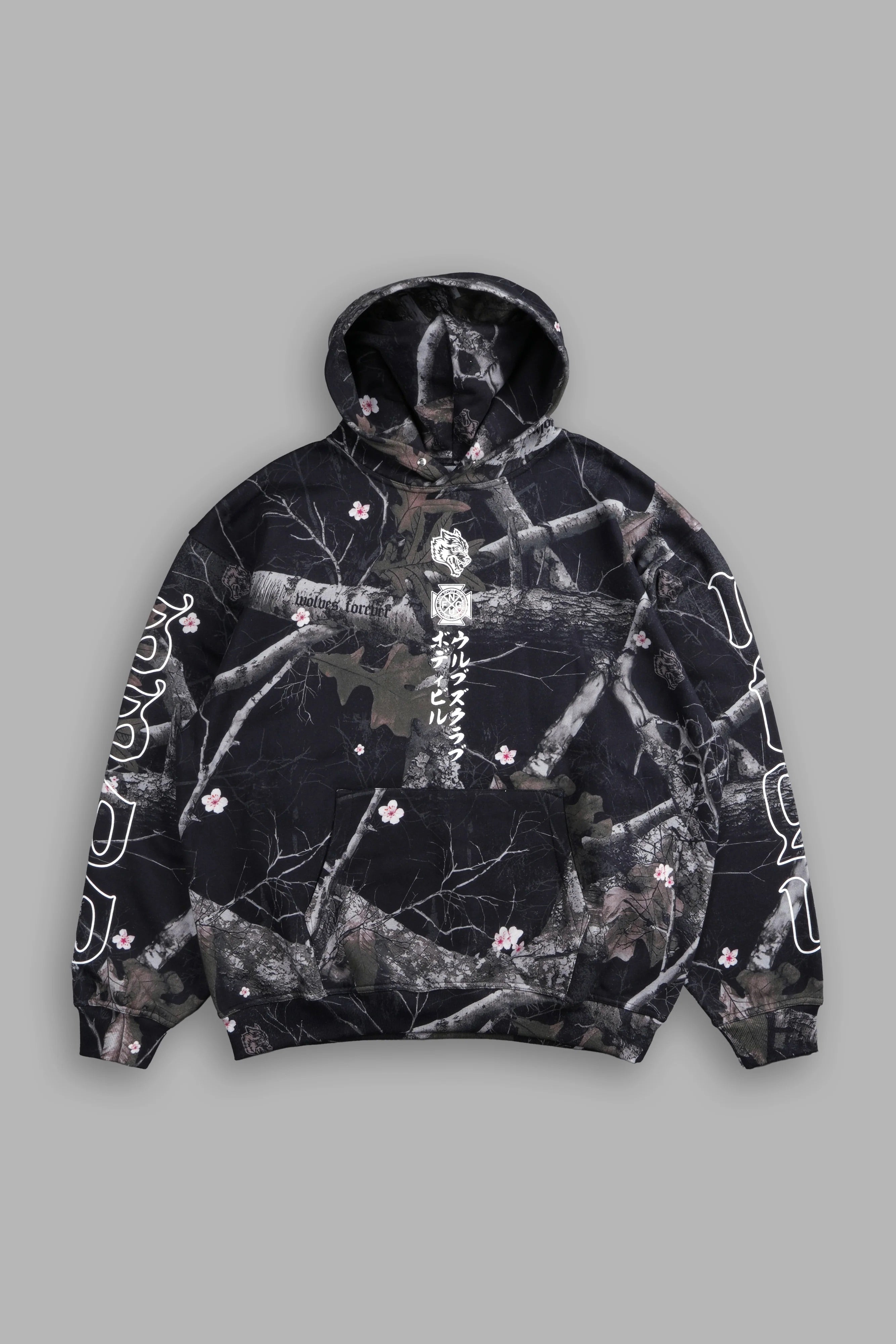 Darc Sport Inferno V2 Pierce Hoodie Blossom Camo Sz XL