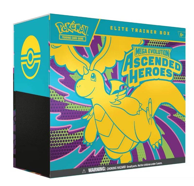 2026 Pokemon Mega Evolution Ascended Heroes Elite Trainer Box