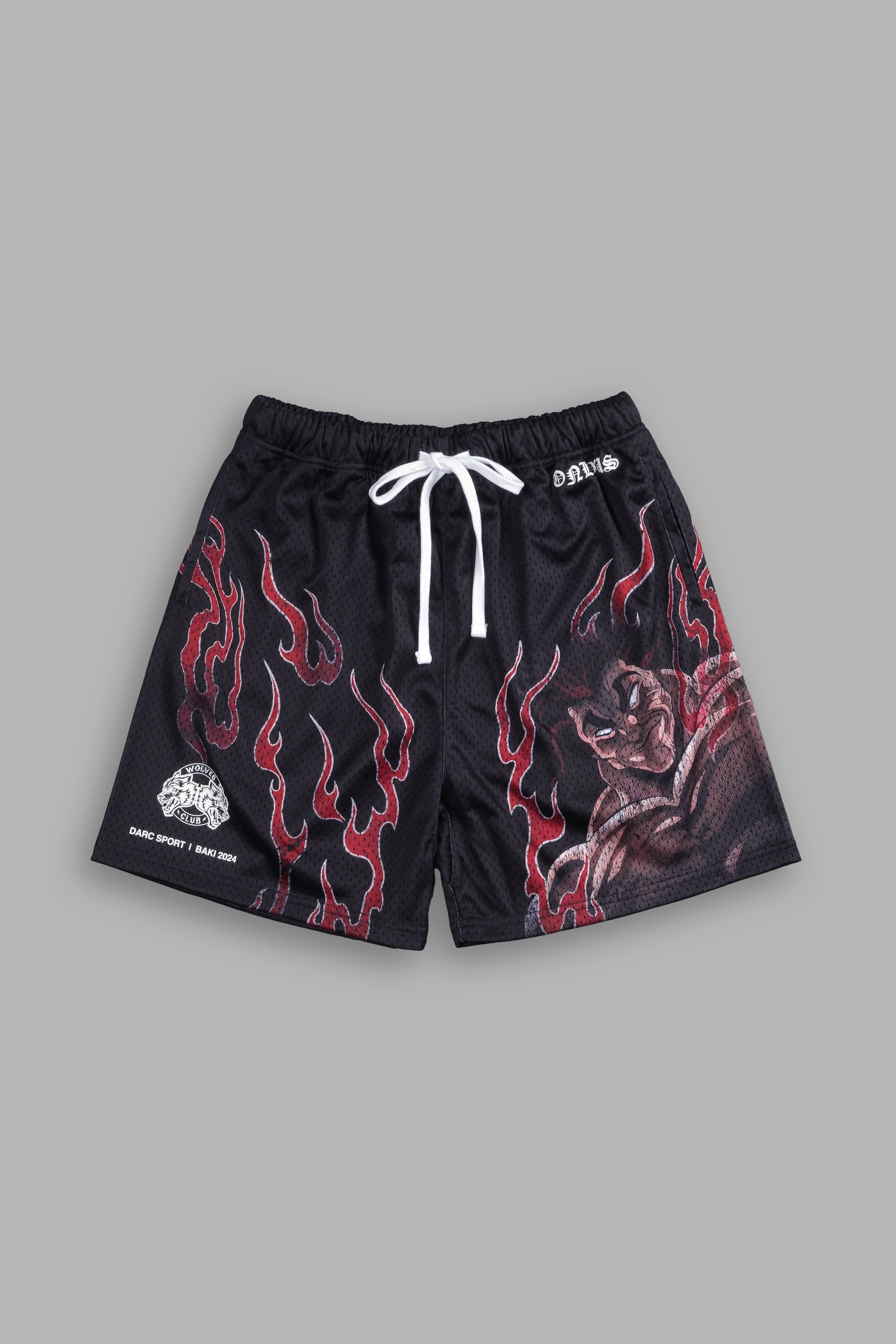 Darc Sport Ogre Mesh Shorts Black Sz L