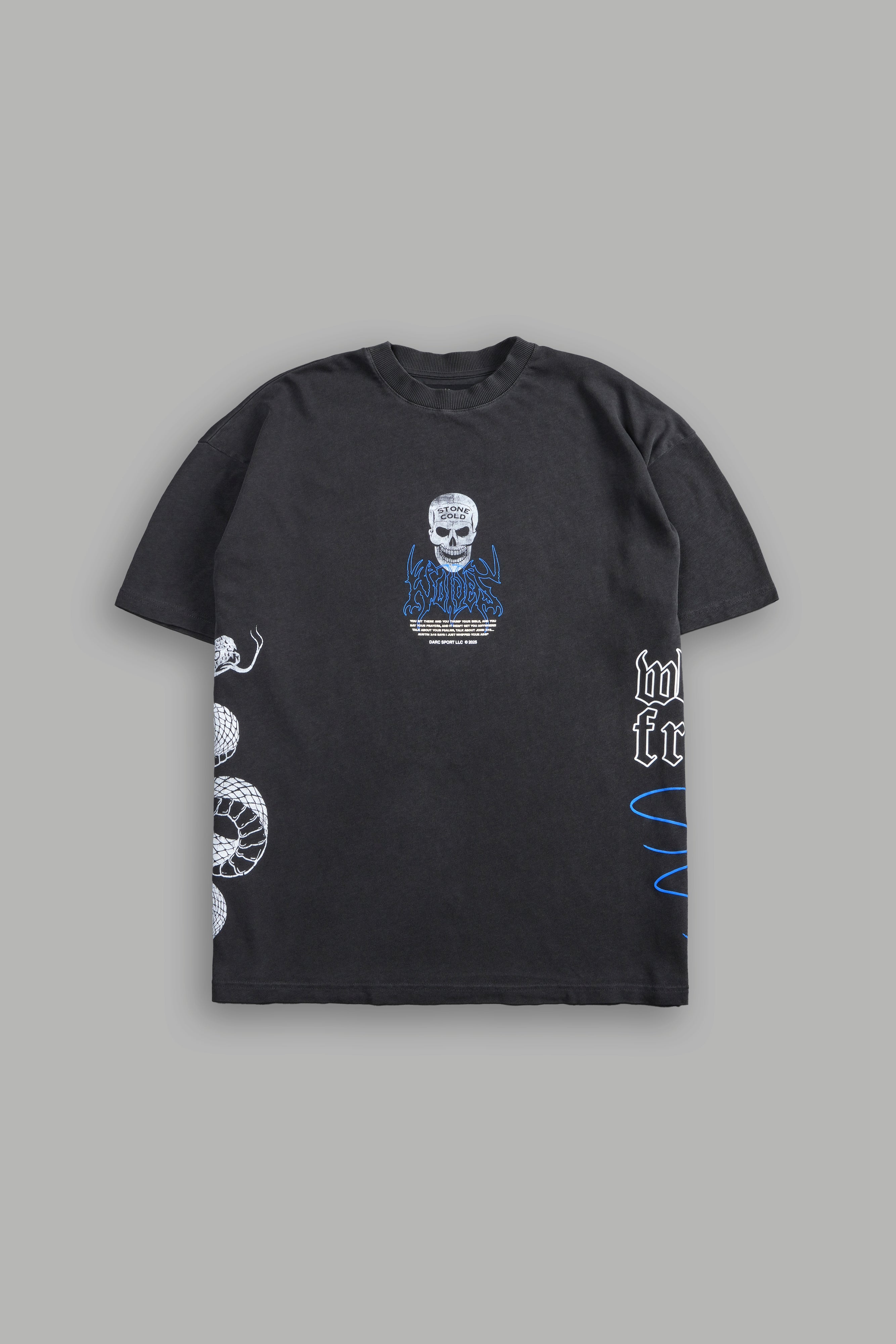 Darc Sport x WWE Austin 3:16 Oversized Tee Gray Sz L