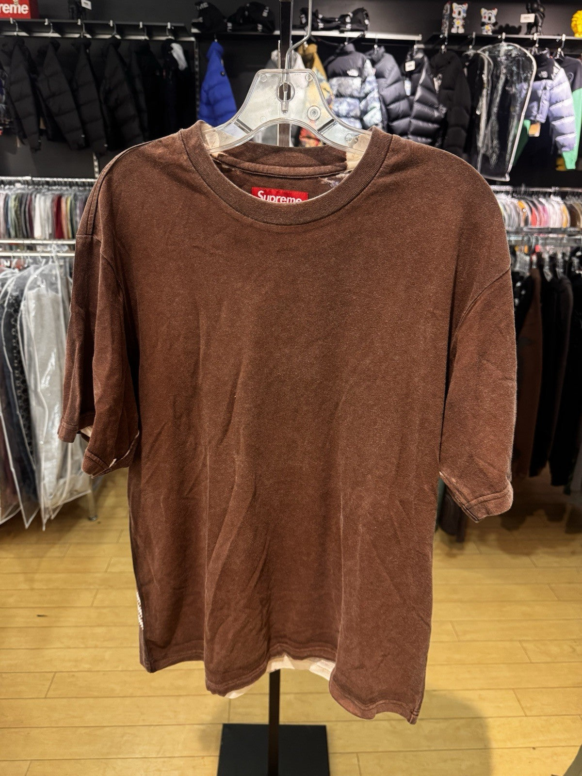 Supreme Discharge Top Brown Size M