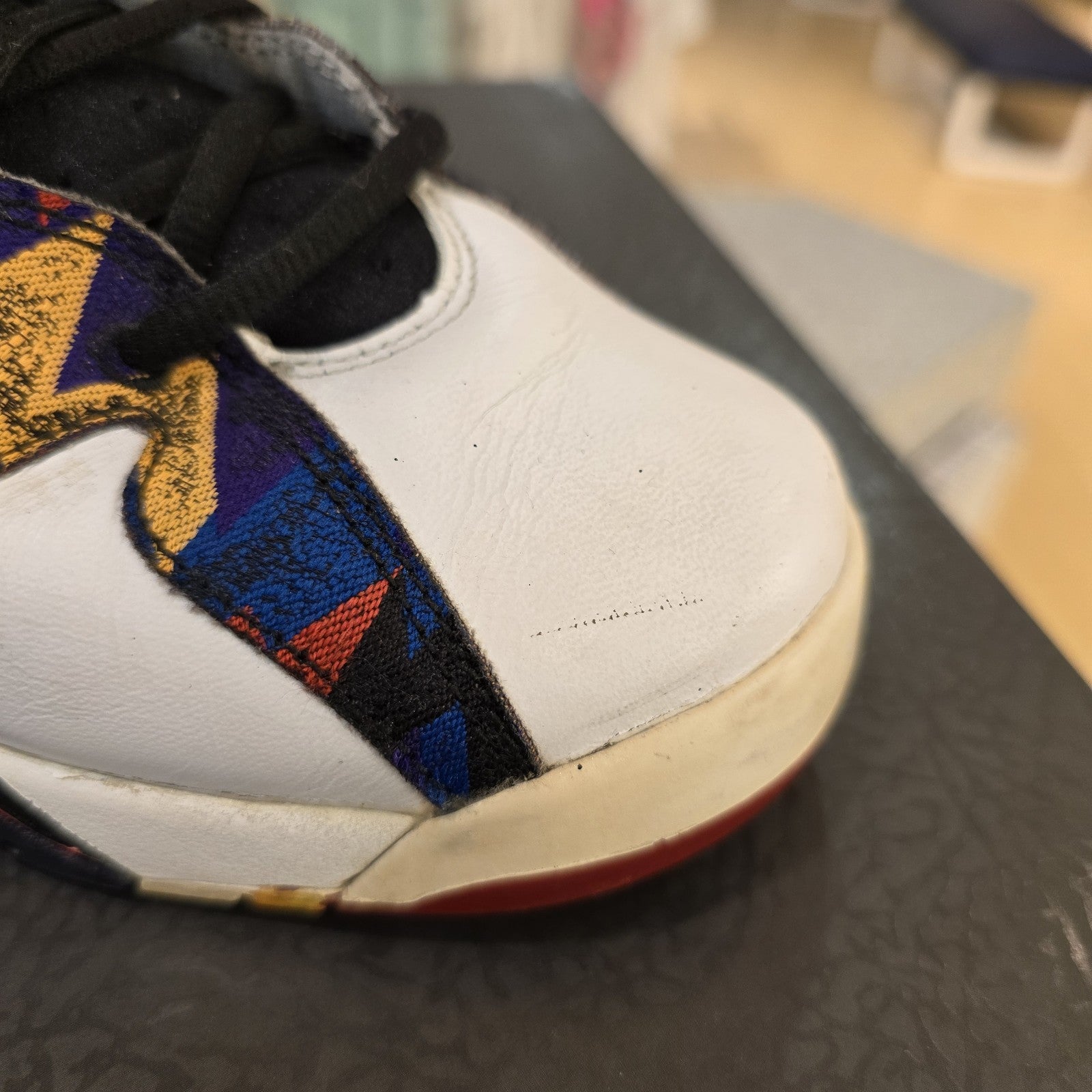 Size 6.5Y - Air Jordan 7 Retro Nothing But Net