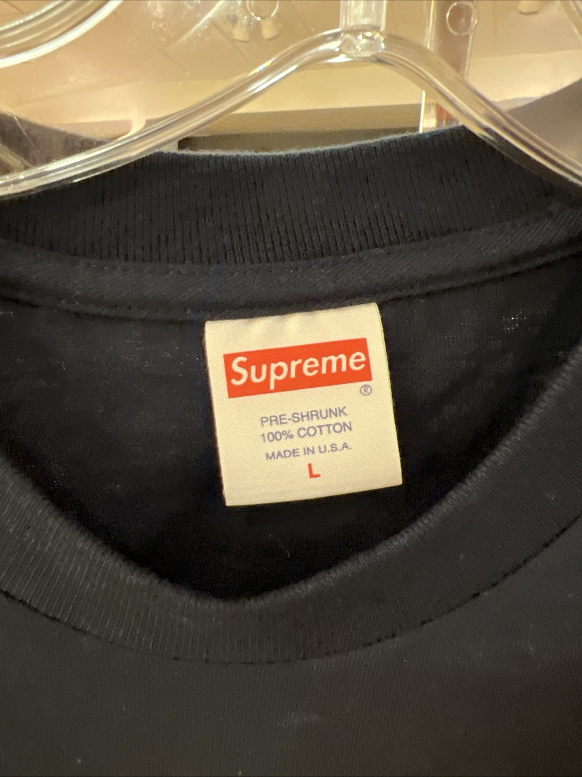 Supreme Mirage T Shirt Navy Blue Sz L