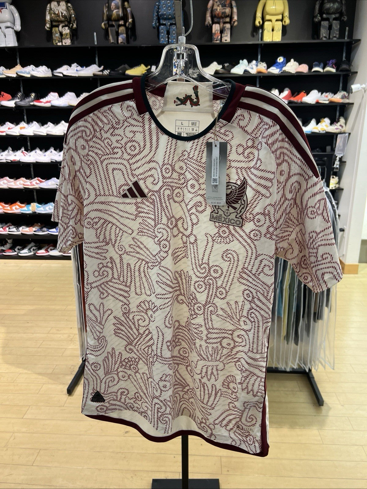 Adidas Mexico 2022 Away Soccer Jersey Sz L