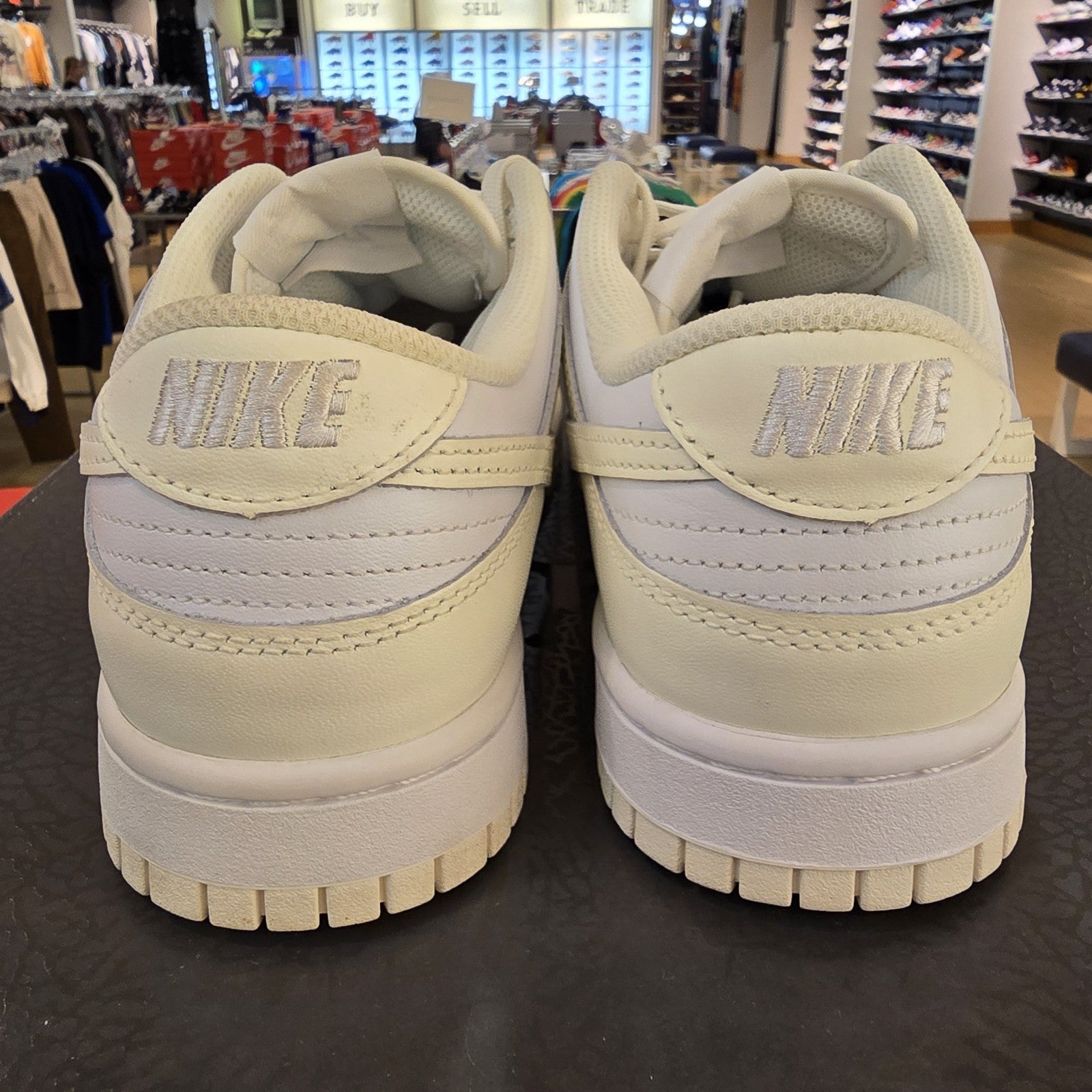 Size 9.5 - Nike Dunk Low White Sail Women's