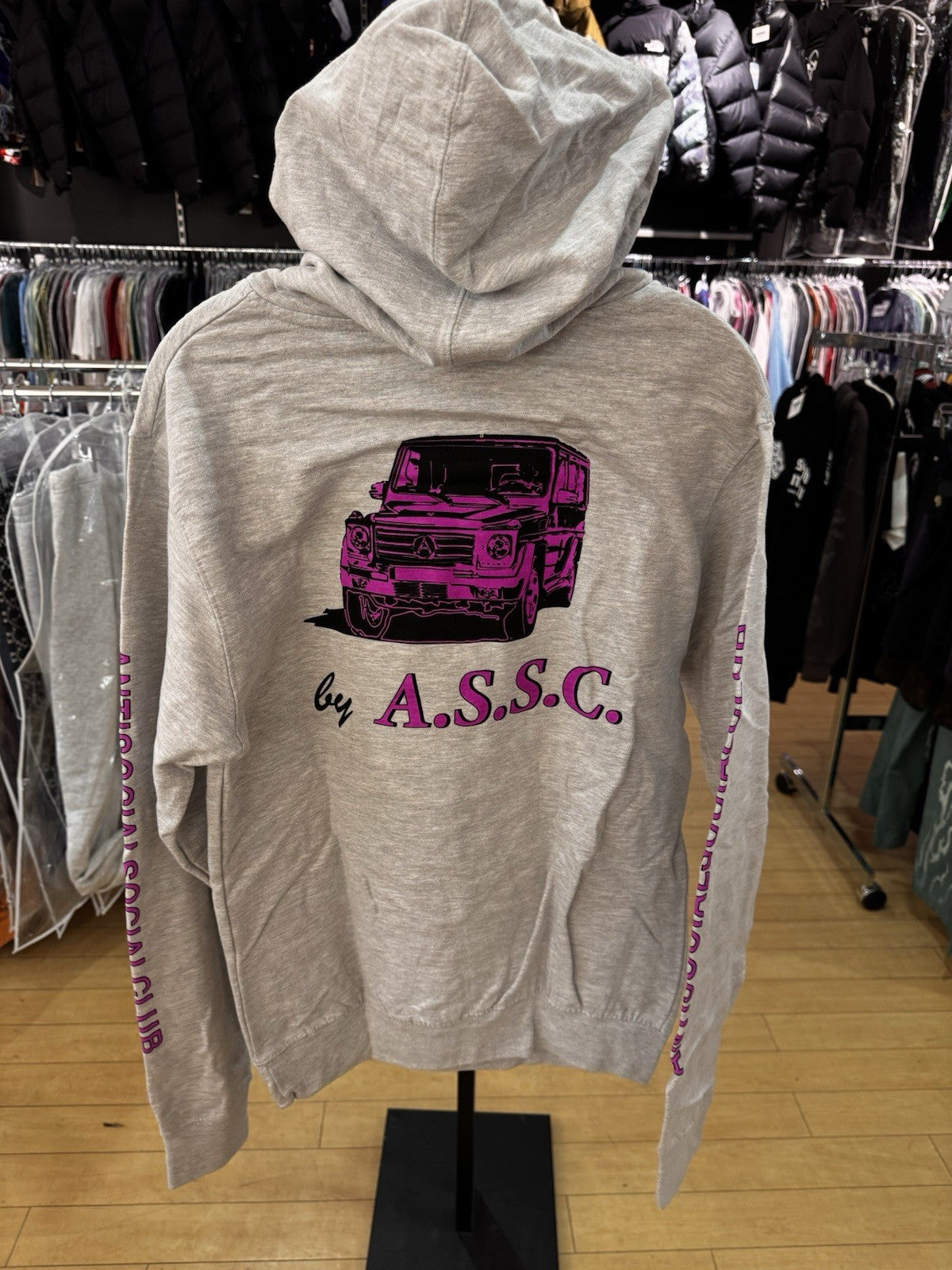 Anti Social Social Club Berlin Hoodie Grey Size M