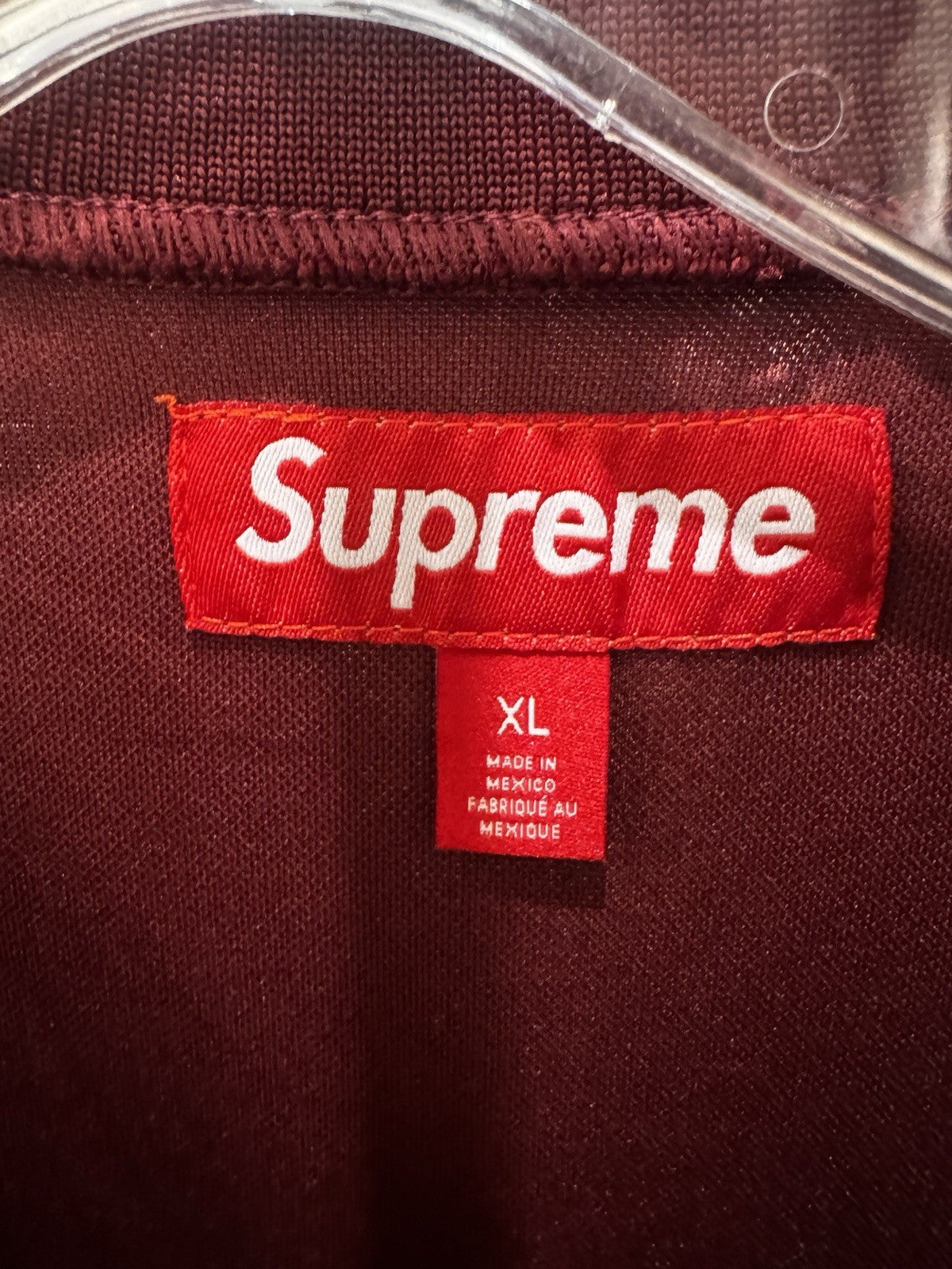 Supreme Crest Soccer Jersey Maroon Size XL