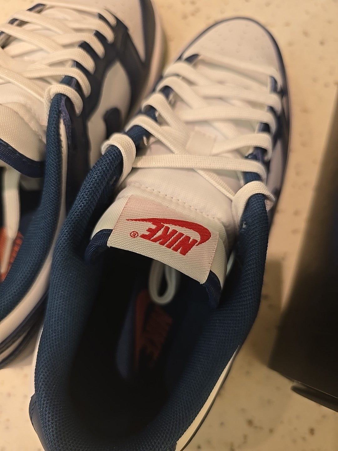 Size 8.5 - Nike Dunk Low Velarian Blue White