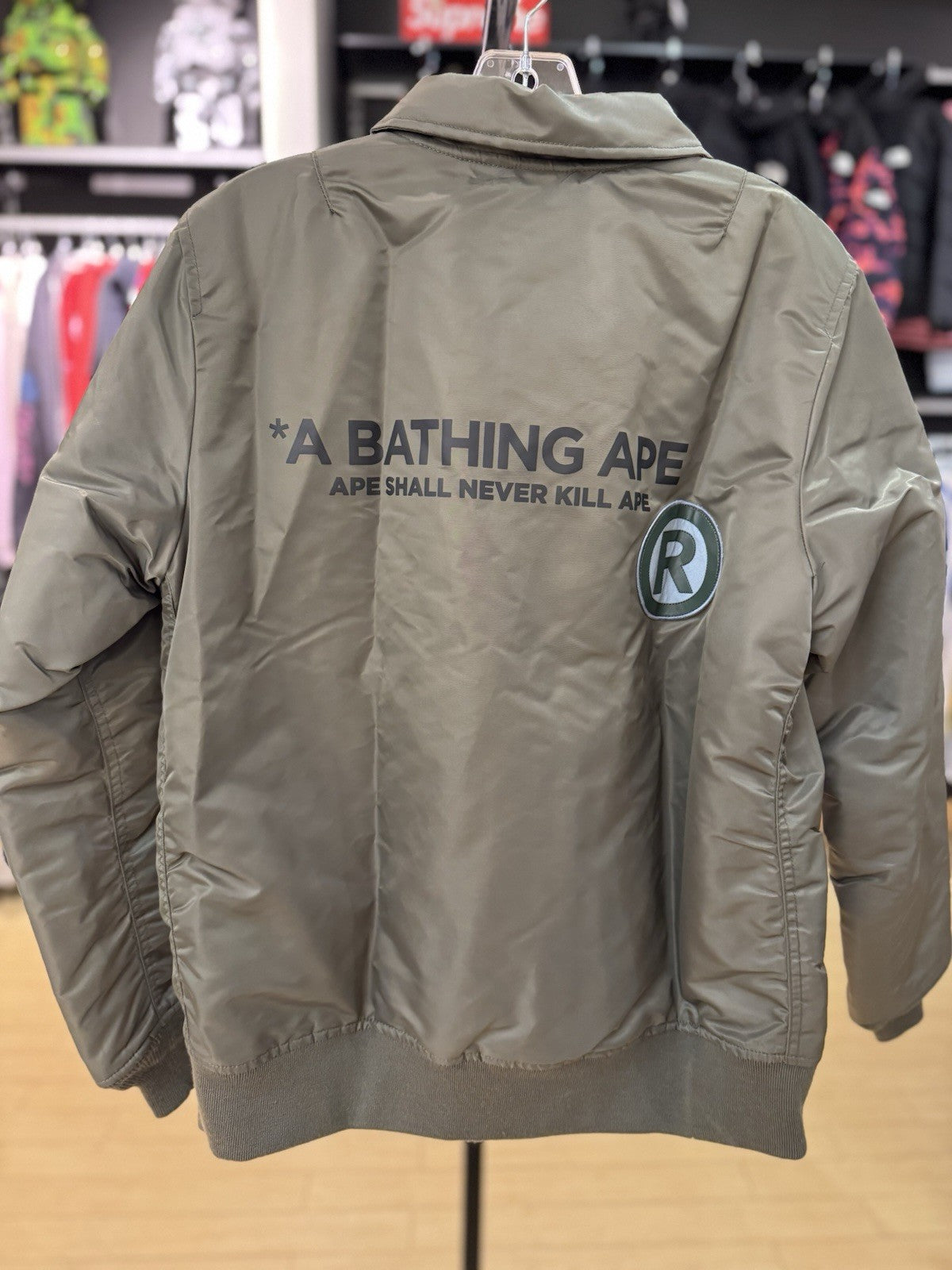 Bape CWU-45 Jacket Olivedab Size XL