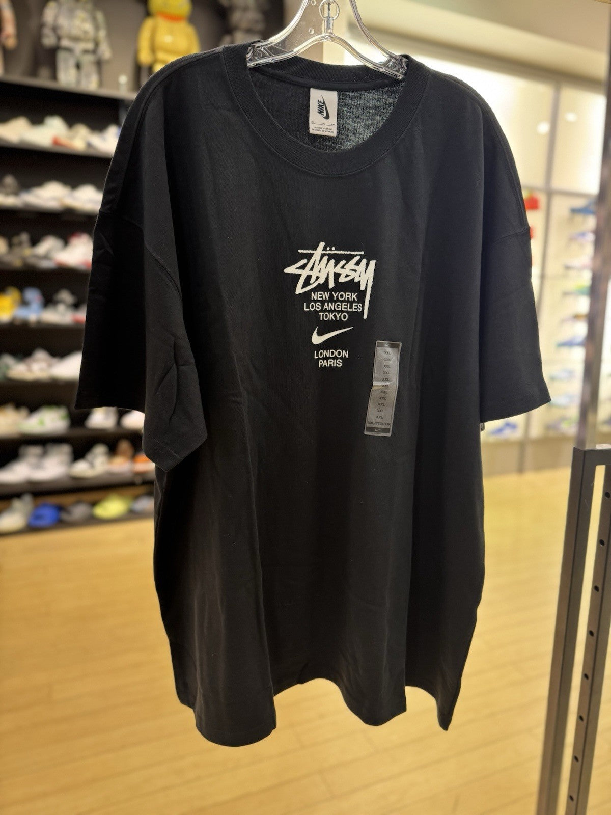 Nike X Stussy International Shirt Black Size XXL