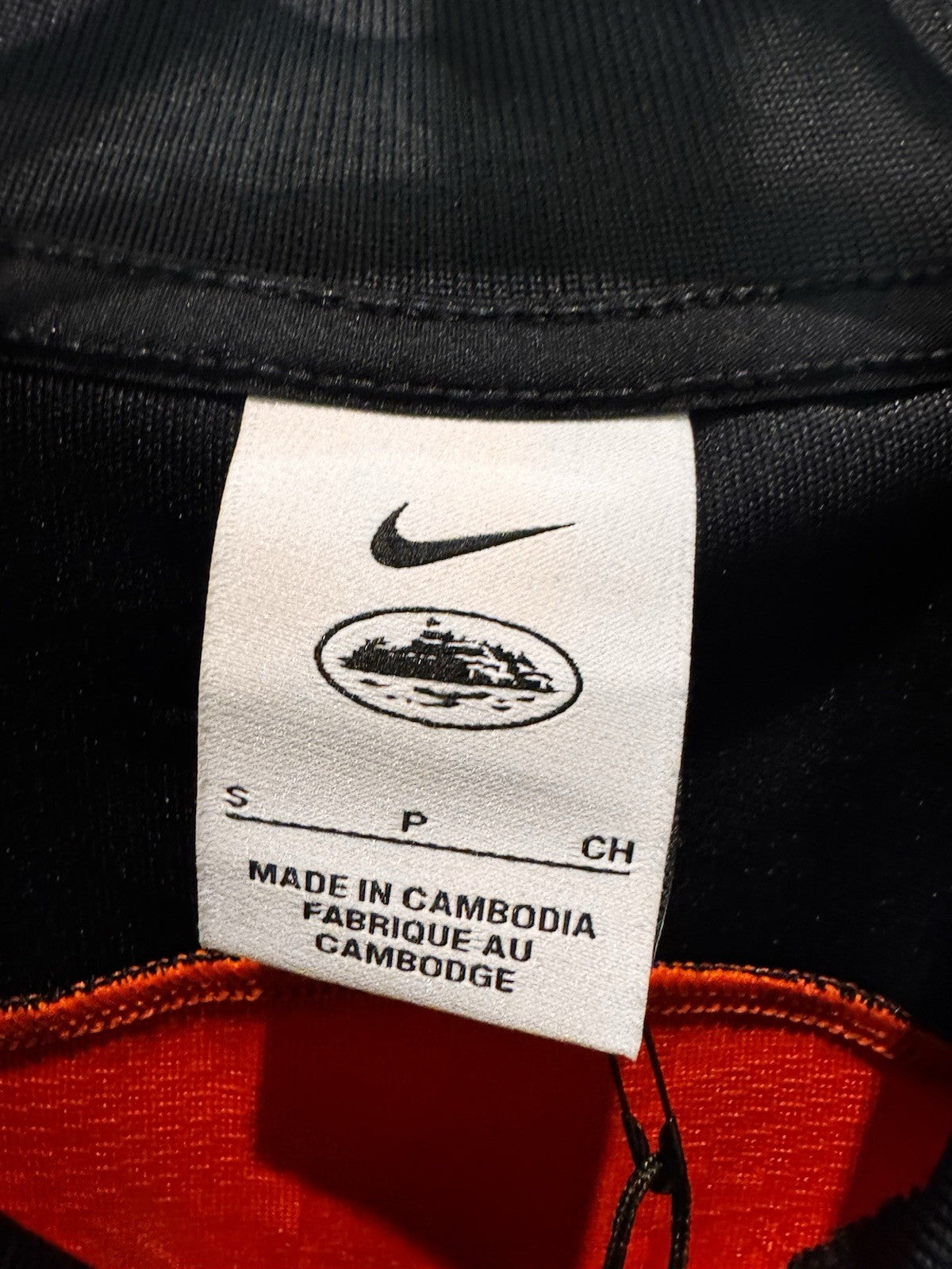 Corteiz x Nike NRG Jersey Team Orange Size S