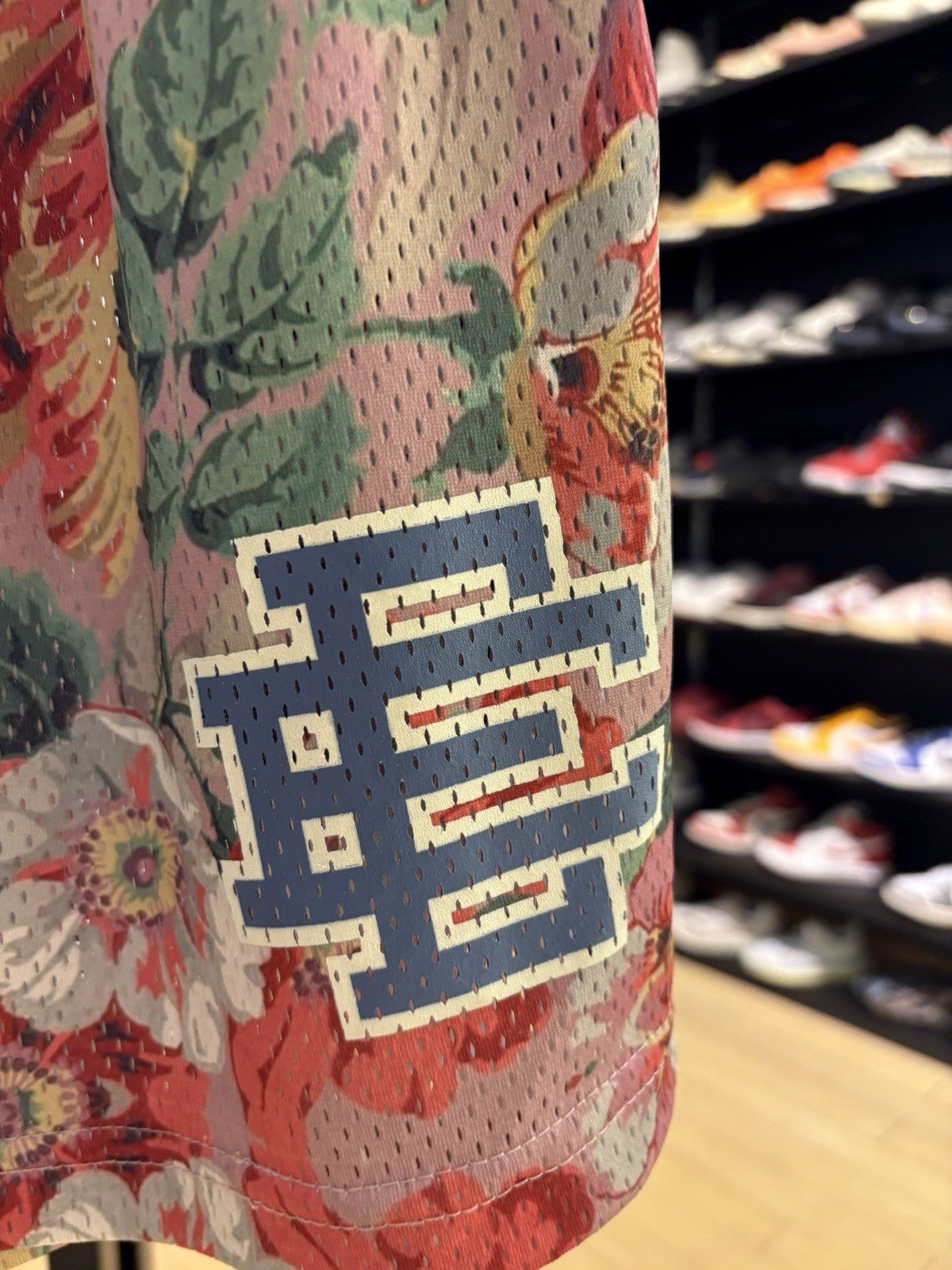 Eric Emanuel EE Basic/Core Short Wallpaper/Blue Size Medium