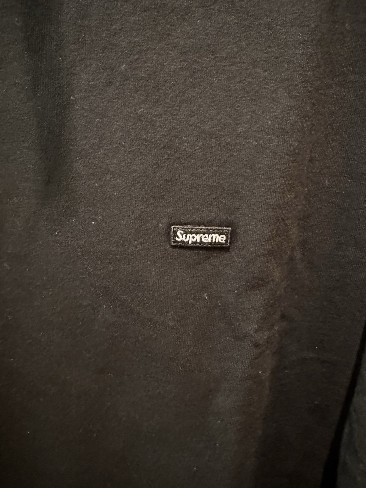 Supreme Small Box L/S Tee Black Size M