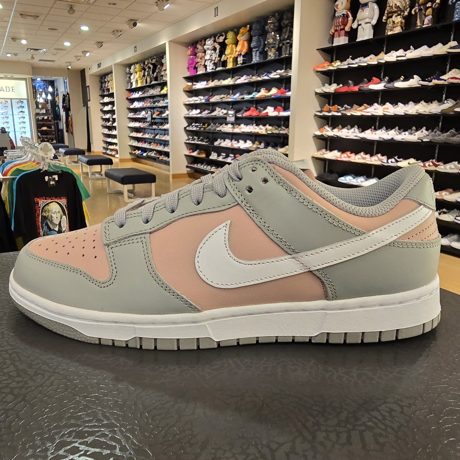 Size 9.5 - Nike Dunk Low Soft Grey Pink Women's