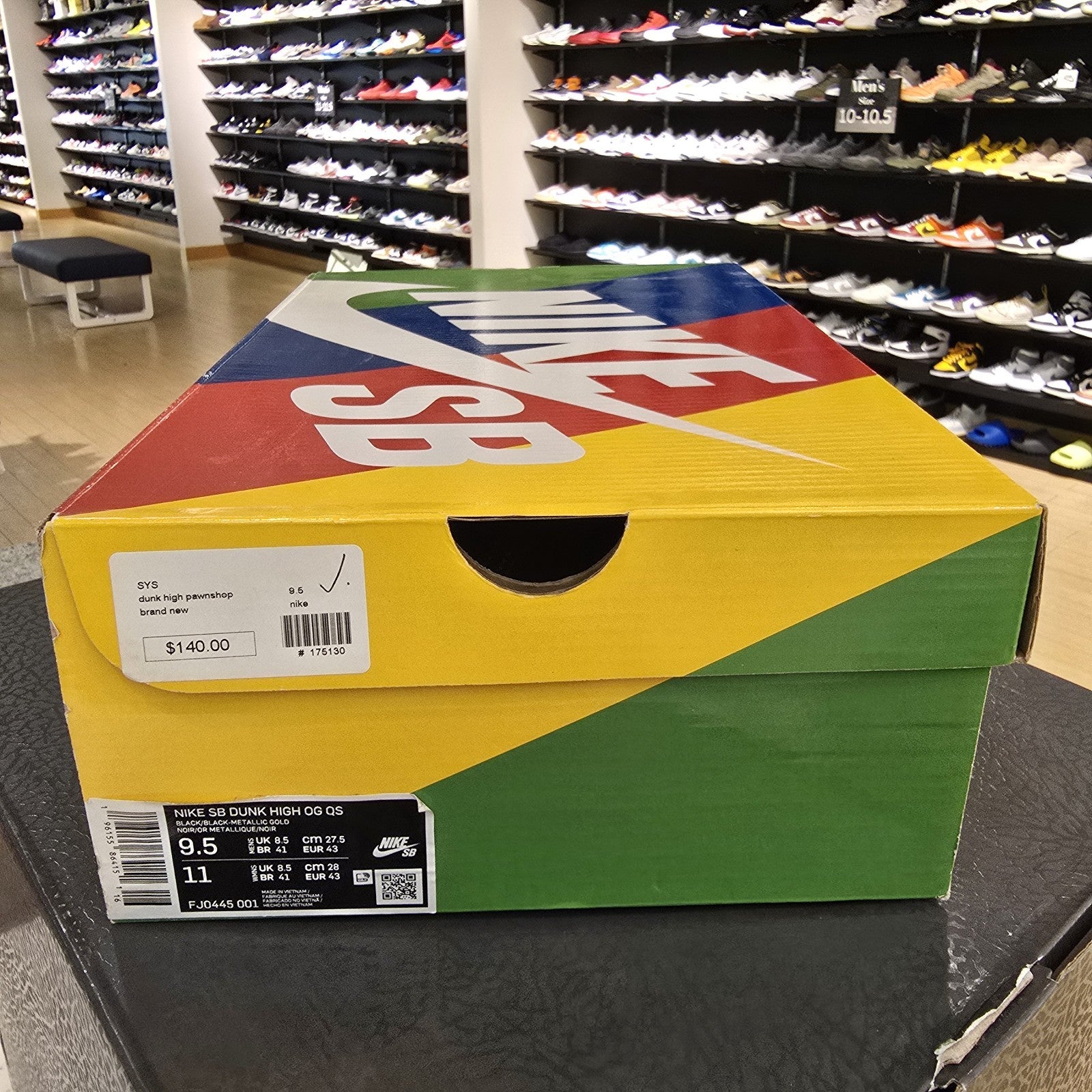 Size 9.5 - Pawnshop x Nike Dunk SB High Old Soul