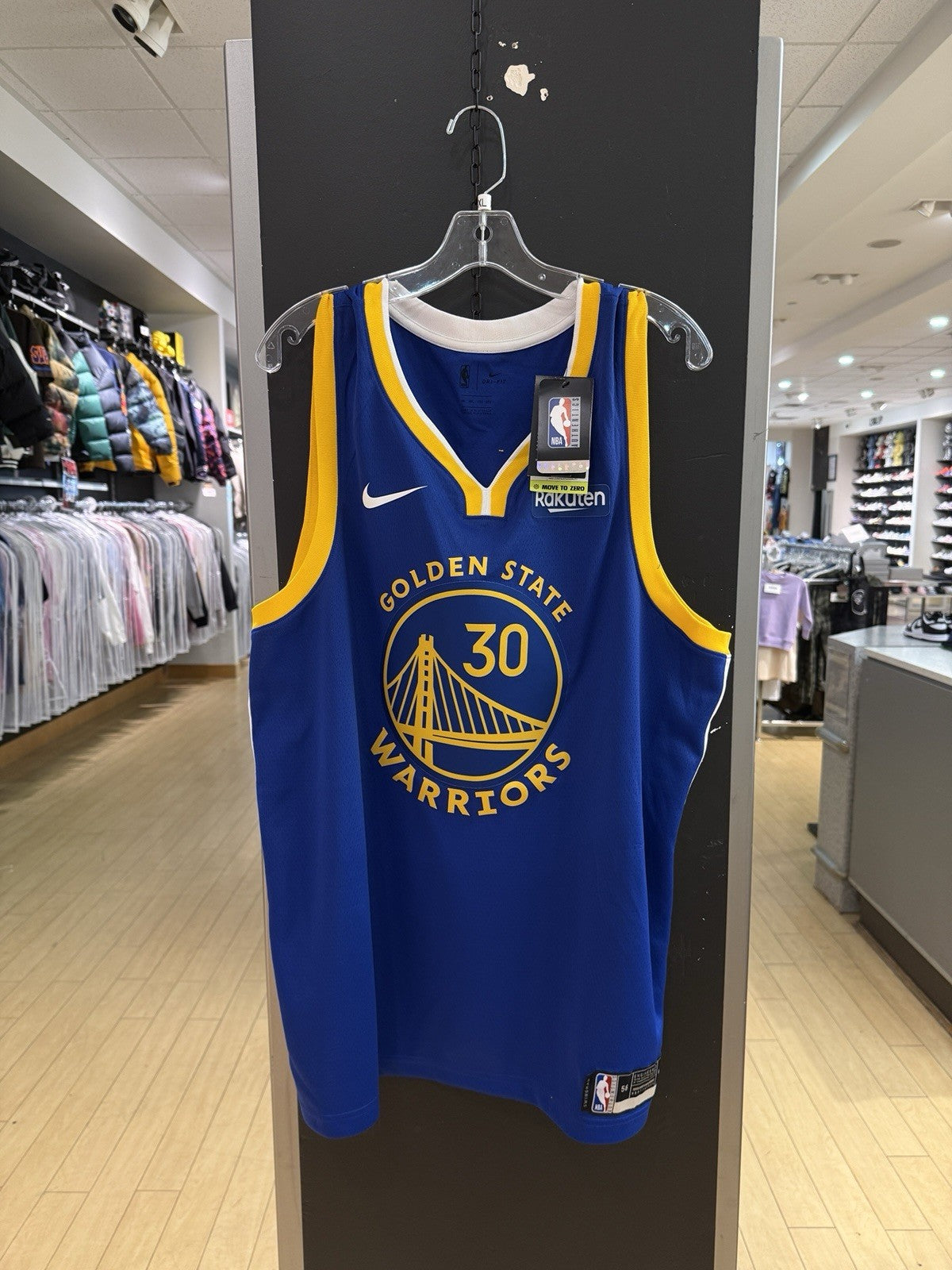 Nike NBA Golden State Warriors Stephen Curry Jersey Sz XXL