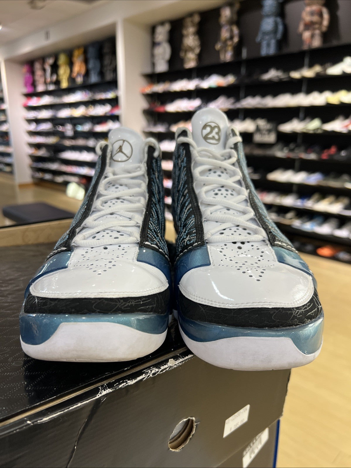 Nike Air Jordan 23 Black/University Blue/White Sz 12 USED