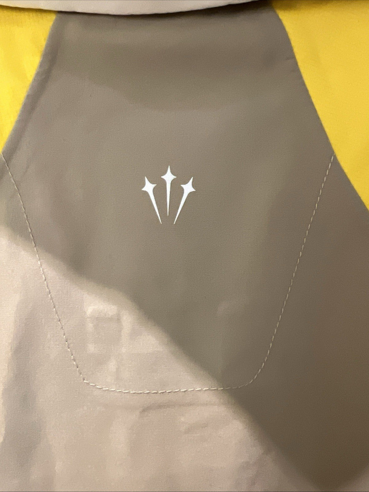 Nike NOCTA L'Art Bala Tech Jacket Yellow Vivid Sulfur SZ XXL