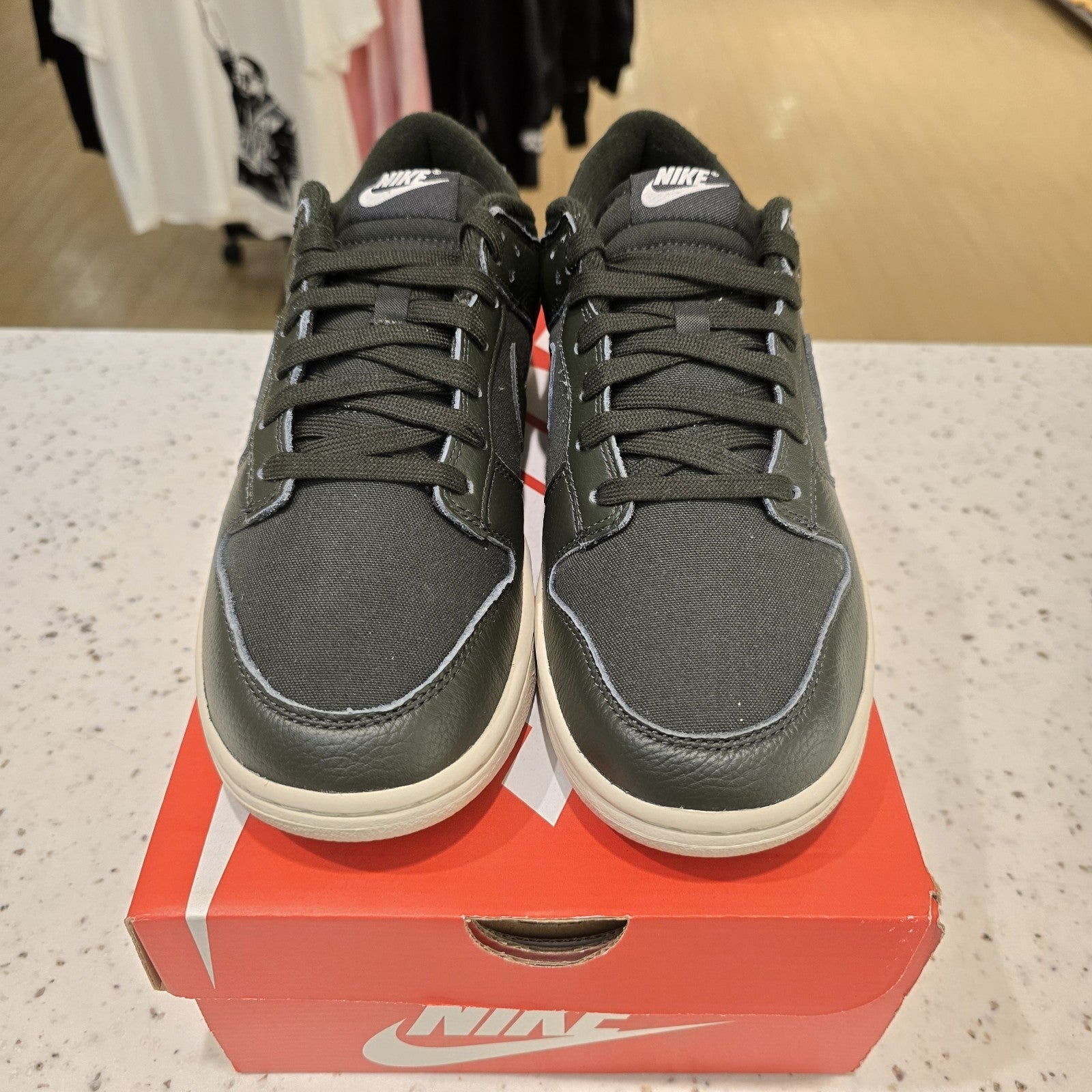 Size 9 - Nike Dunk Low Retro PRM Sequoia DZ2538-300