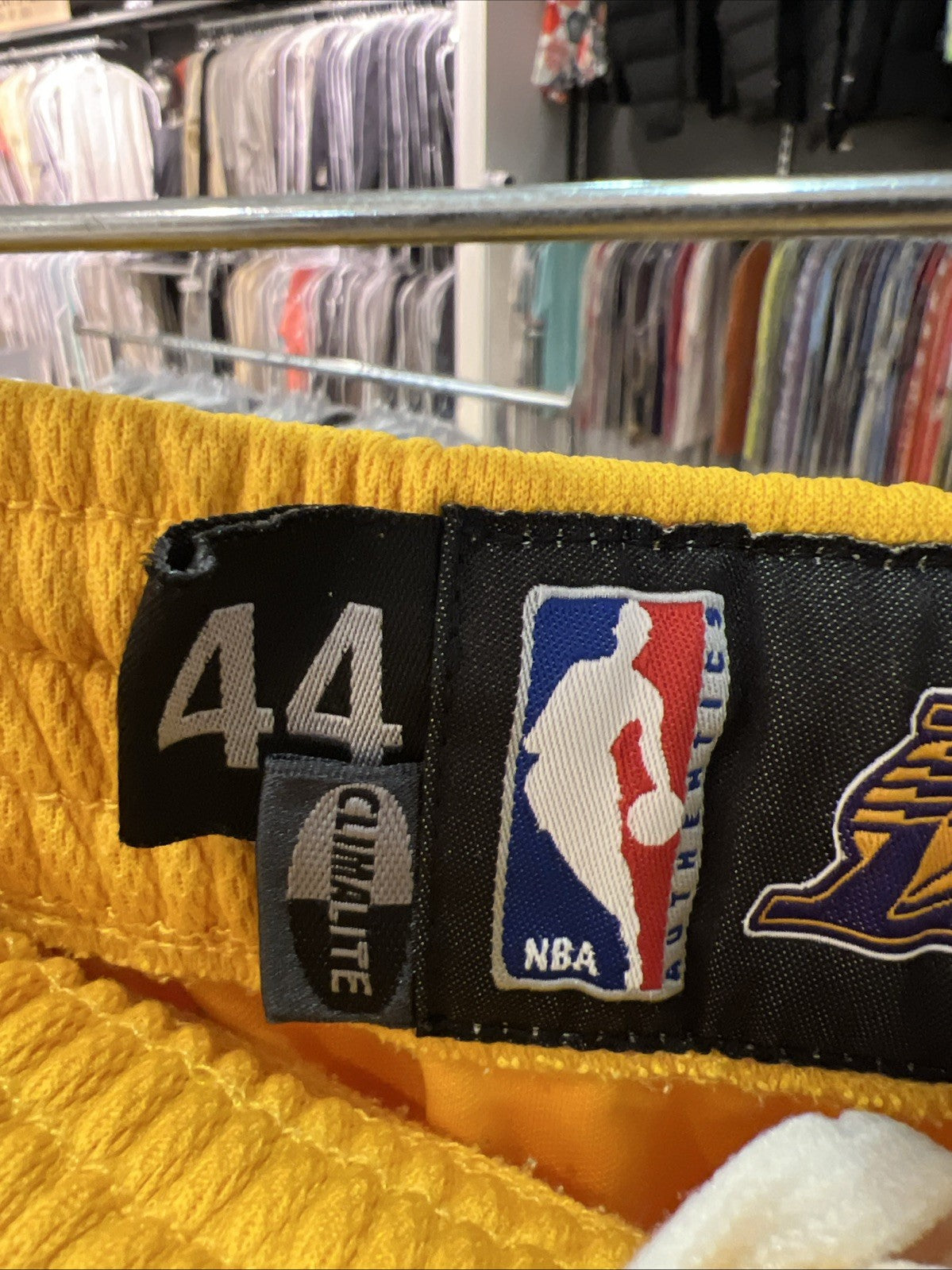 Official Game Issued Los Angeles Lakers Shorts Possible Kobe Bryant's READ MORE