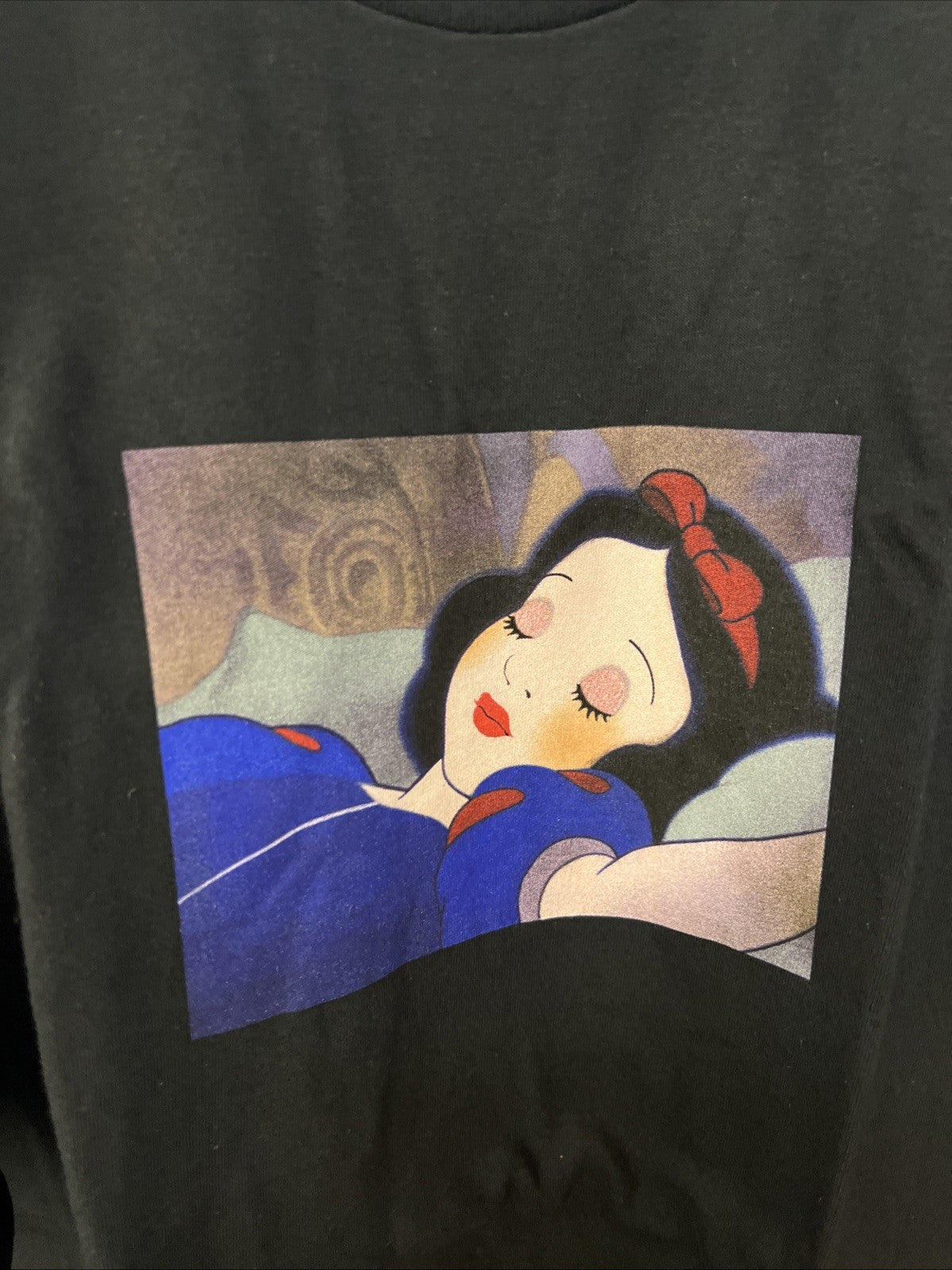 SUPREME x Snow White Disney Tee Black T-Shirt Sz XXL