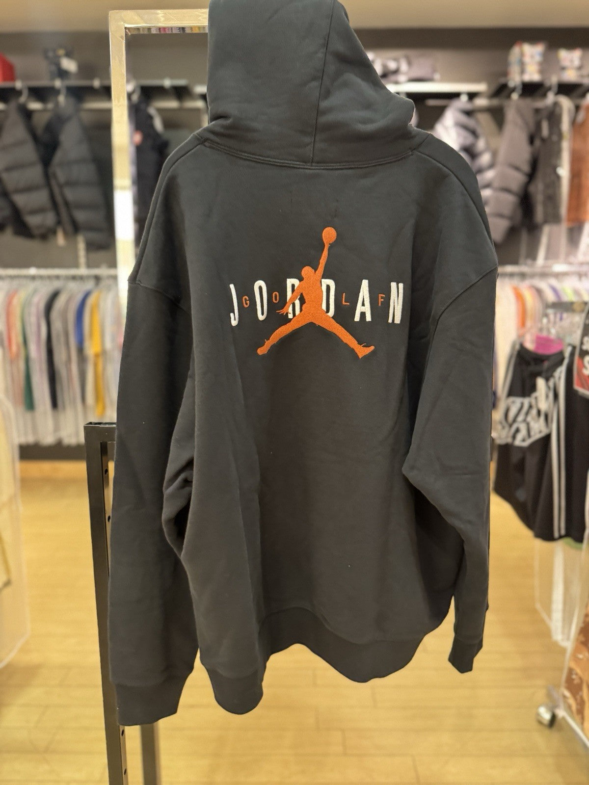 Jordan X Eastside Golf Fleece Hoodie Black Size XXL