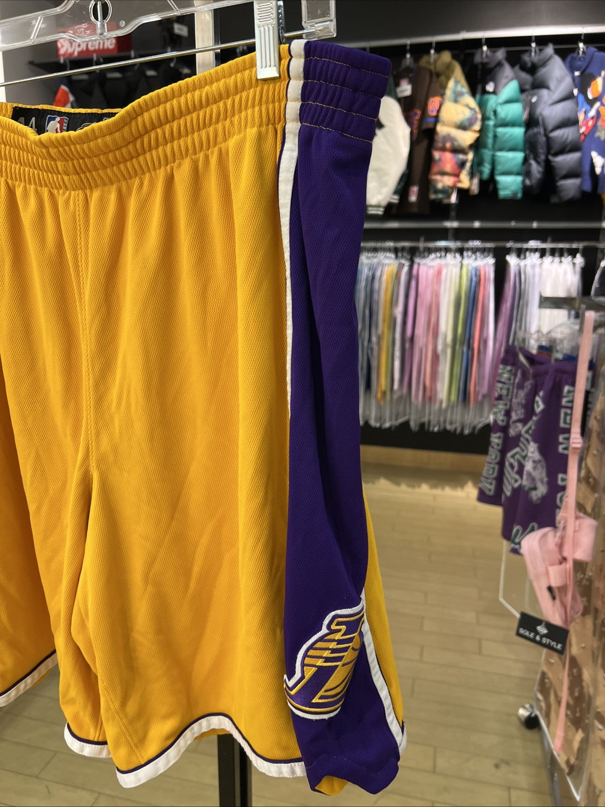 Official Game Issued Los Angeles Lakers Shorts Possible Kobe Bryant's READ MORE