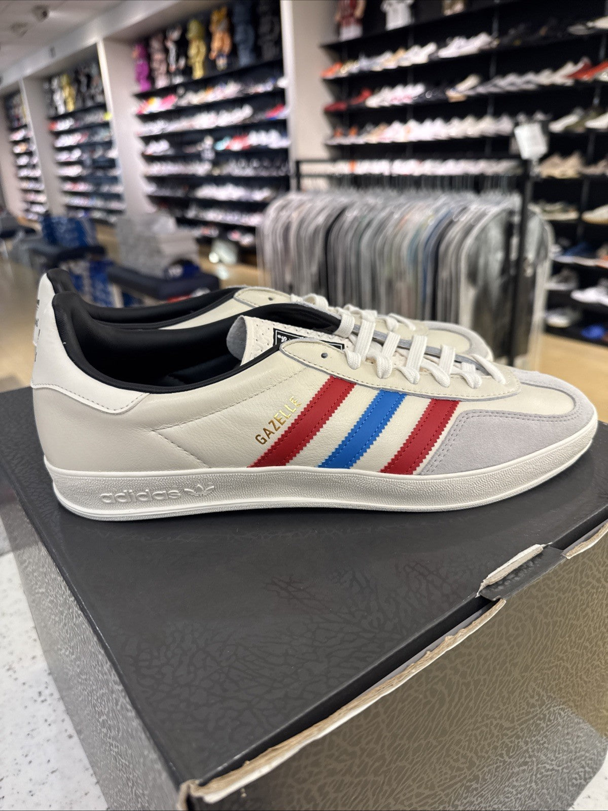 Adidas Gazelle Indoor Blue Bird Better Scarlett Size 13 NO BOX