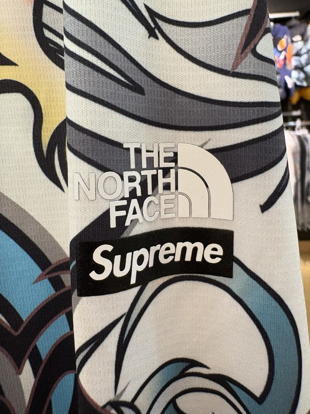 Supreme The North Face Base Layer Pant Multicolor Dragon Sz Extra Large