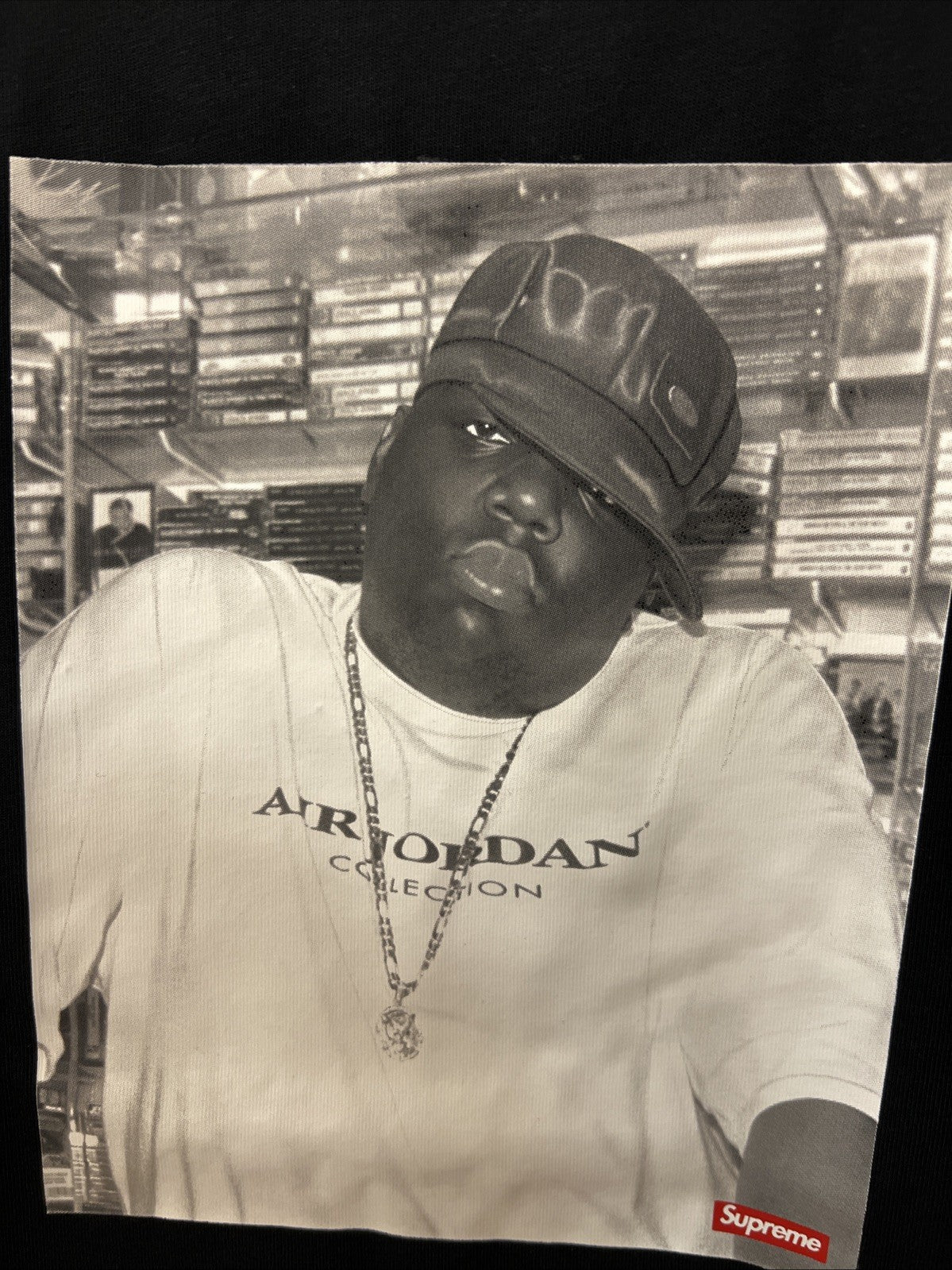 Supreme x Jordan Biggie T-Shirt Sz XXL