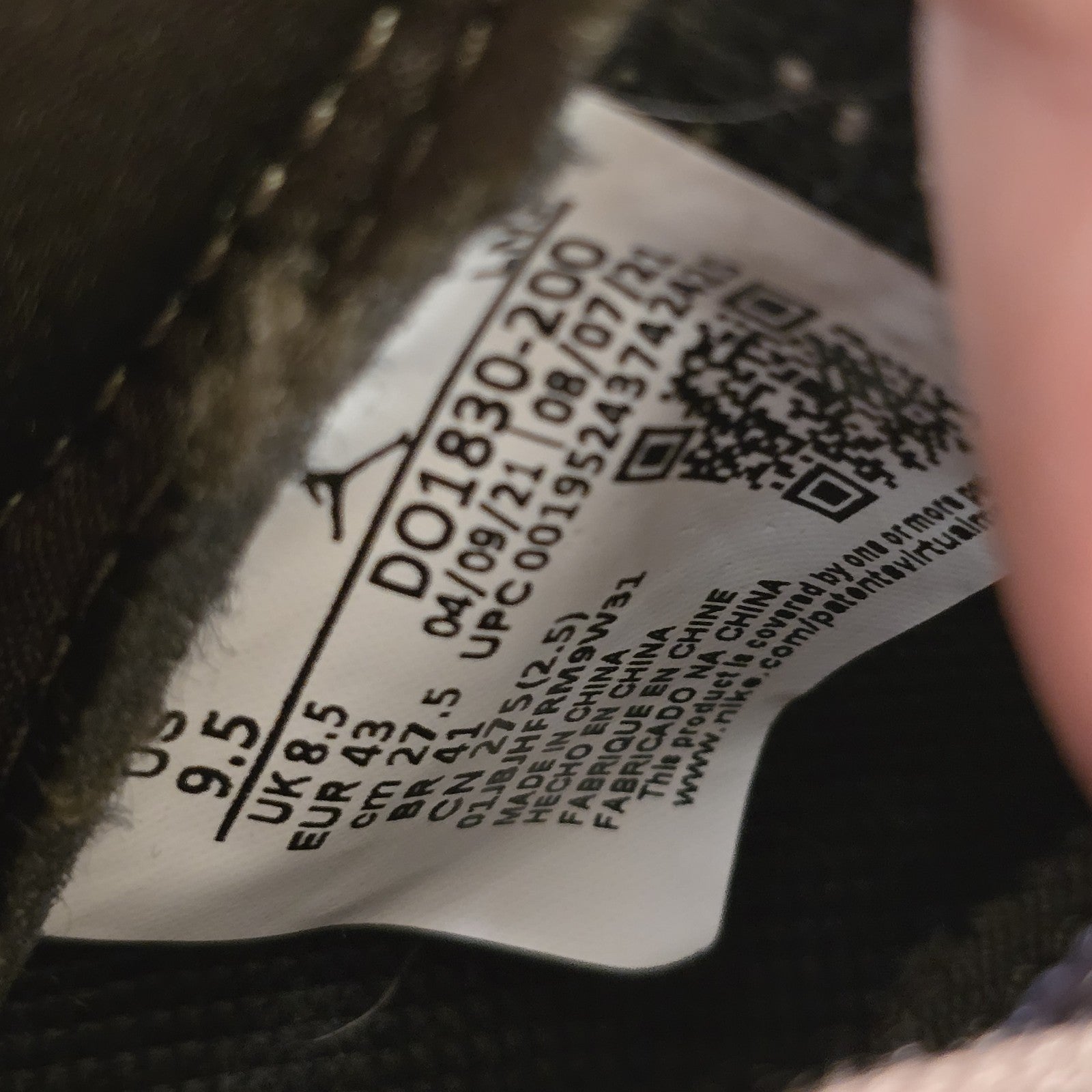 Size 9.5 - Jordan 3 Retro Patchwork 2021