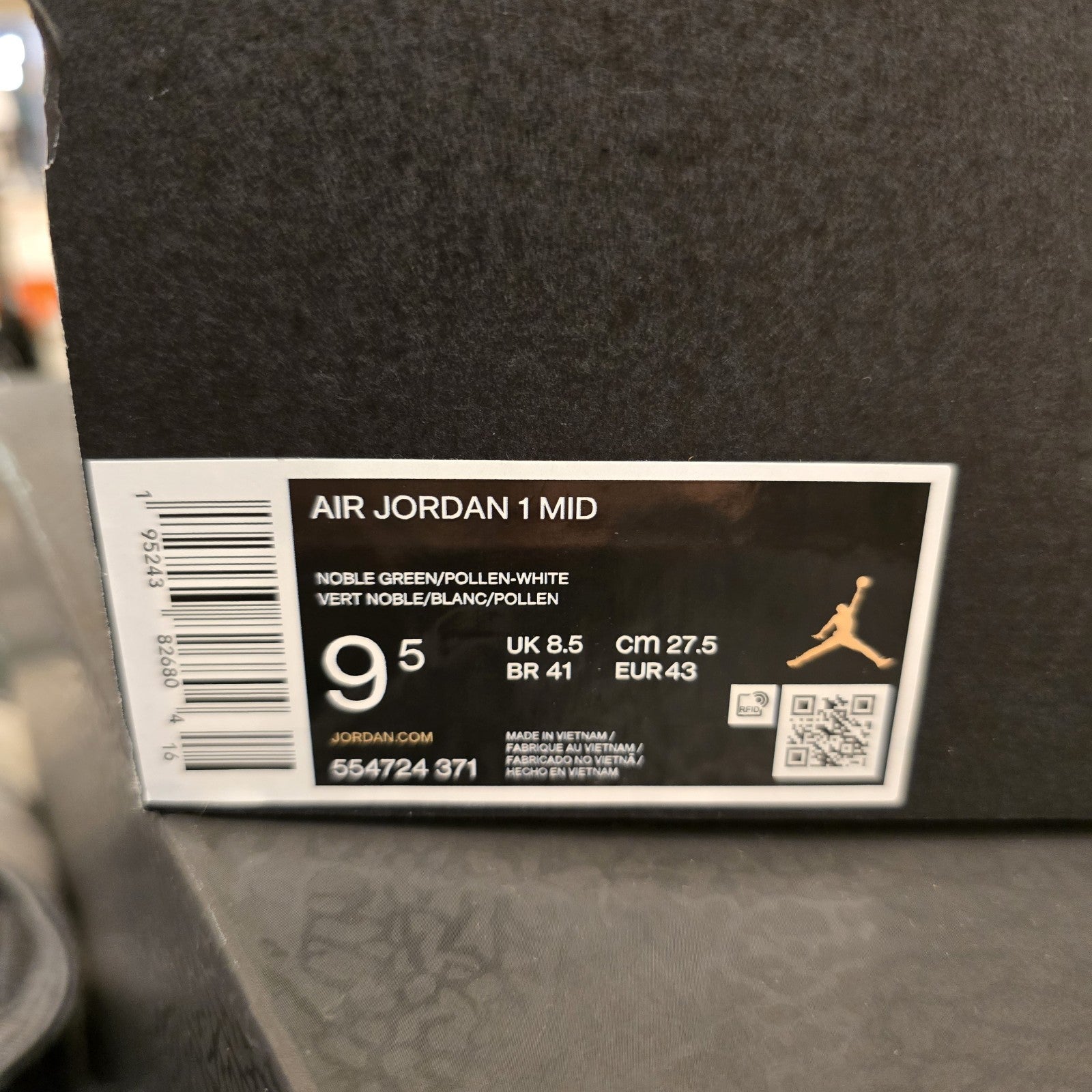 Size 9.5 - Jordan 1 Mid Sonics