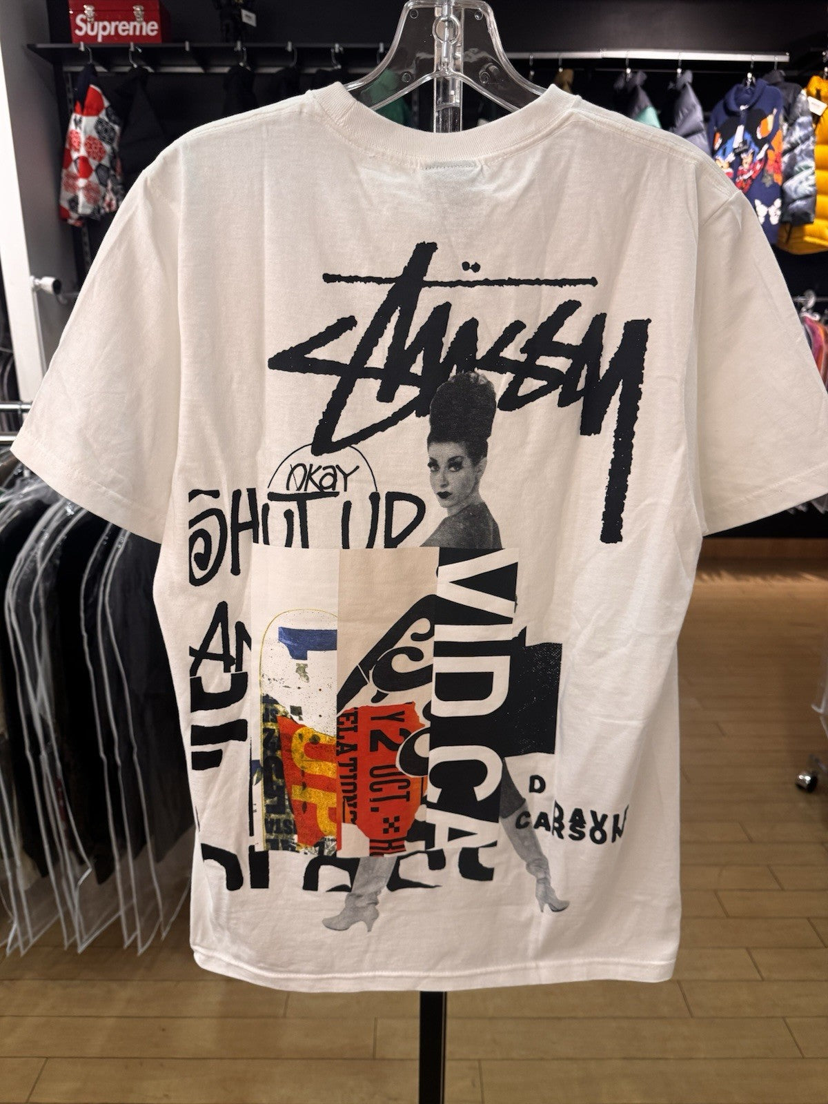 Stussy David Carson Do Your Thang Tee Size Small