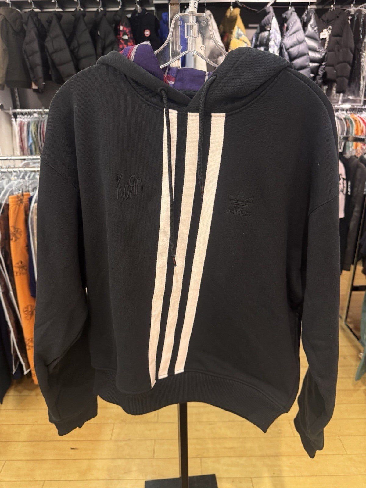 Adidas X KoRn Hoodie FW24 Reversible Size XS