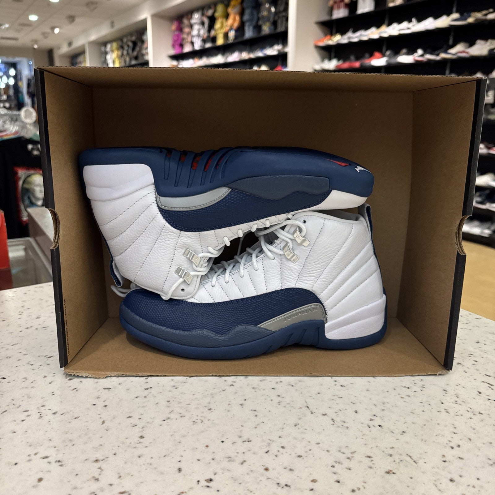 Size 9 - Air Jordan 12 Retro 2025 French Blue Missing Lid