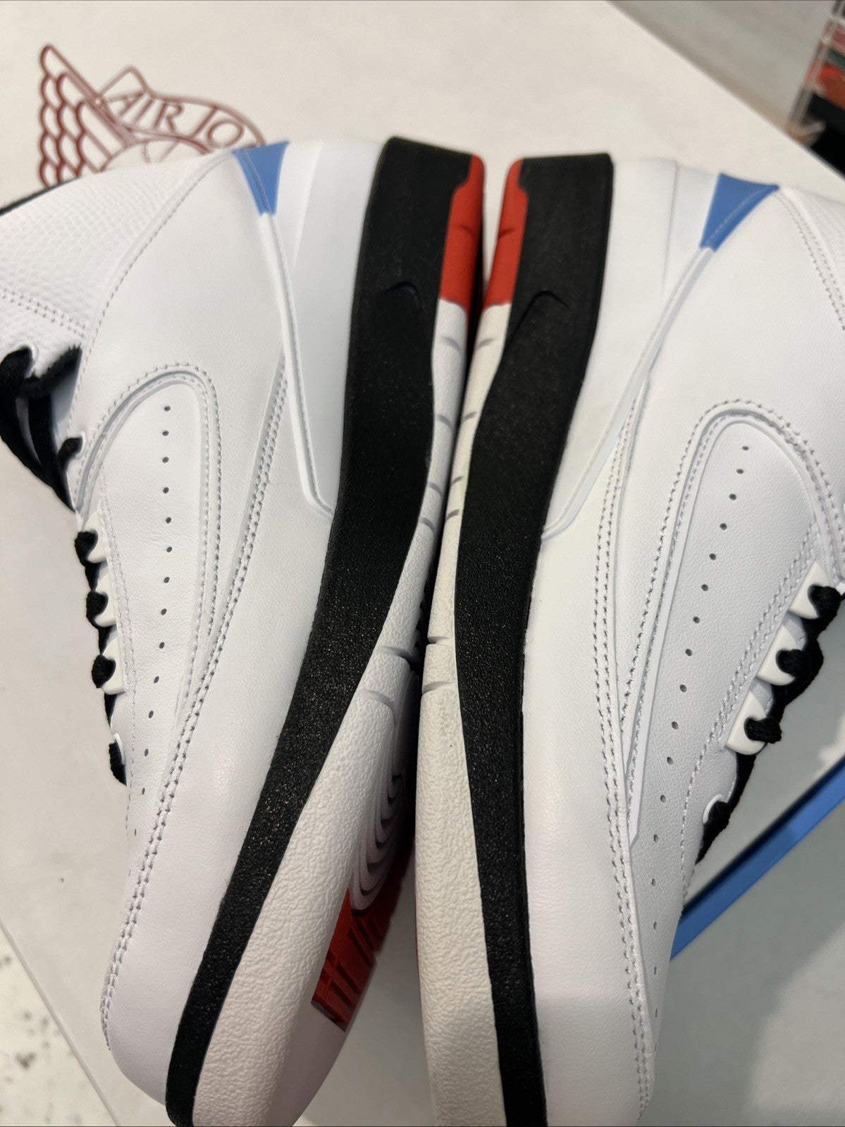 Air Jordan 2 x Converse Alumni Pack Sz 8 DEFECT