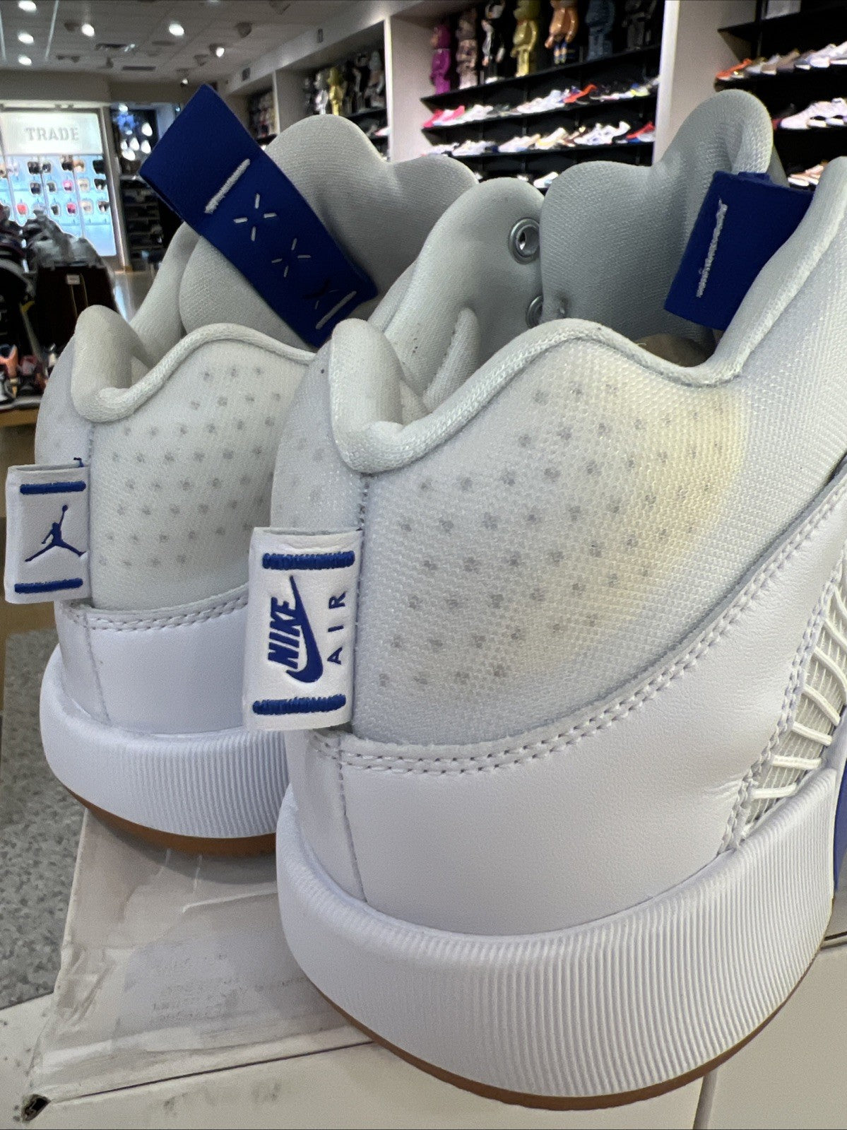 Nike Air Jordan XXXV SH White Black Hyper Royal Sz 12