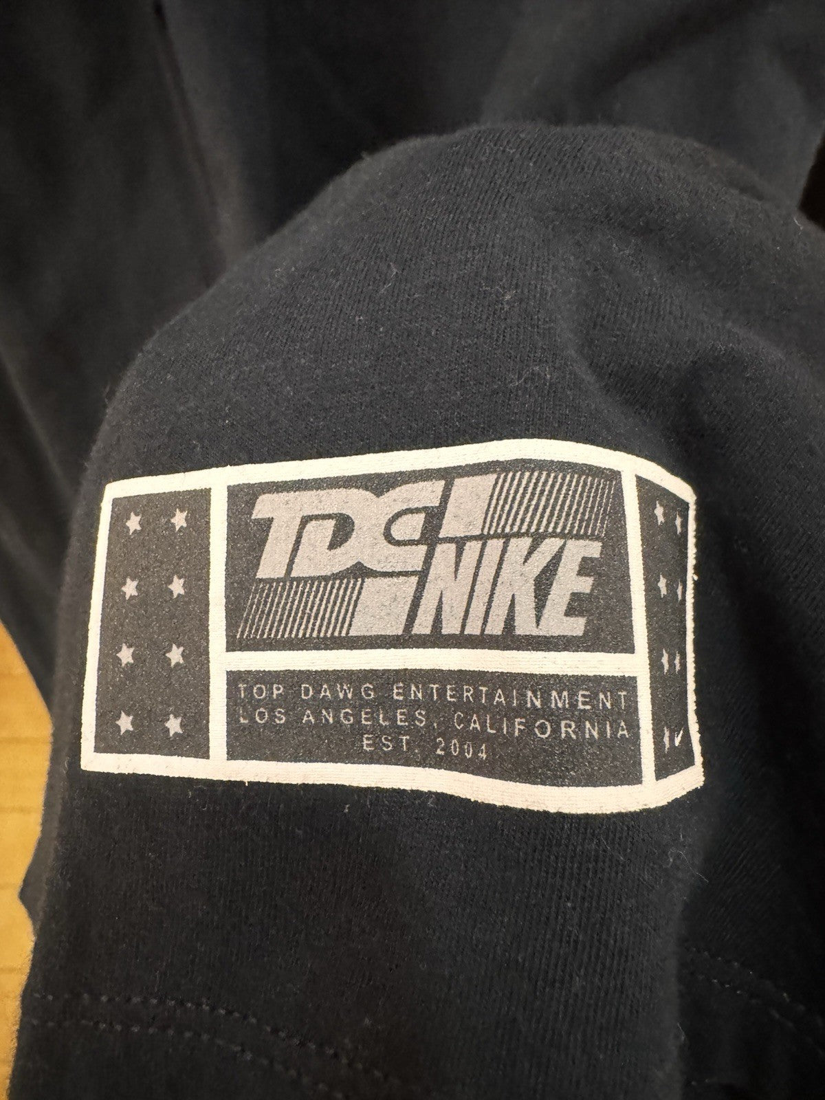 TDE X Nike Top Dawg Arc Long Sleeve Black Size L