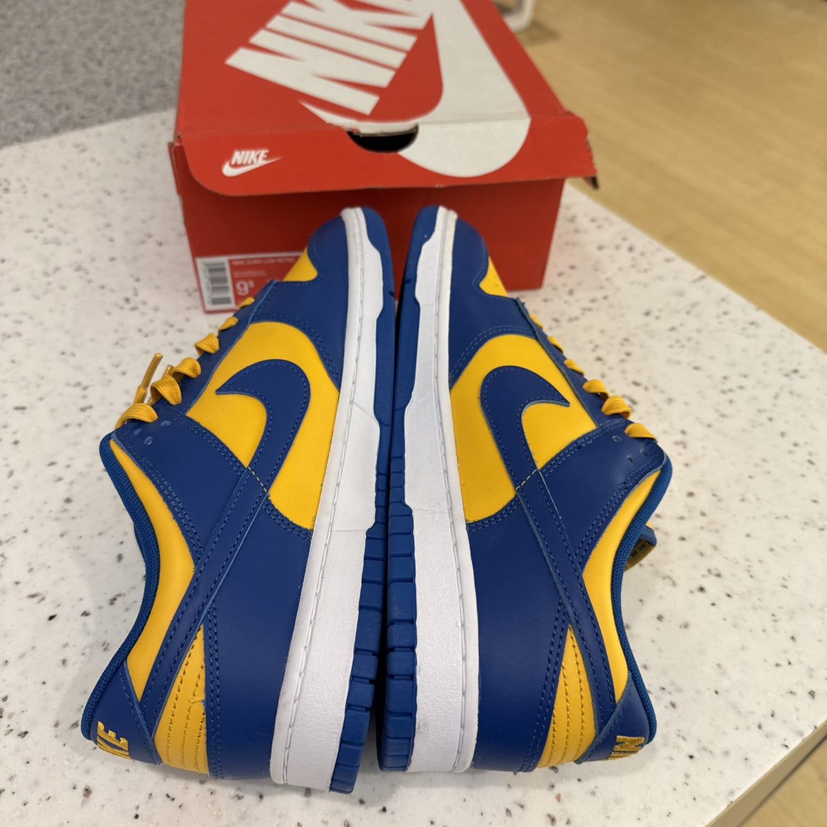 NEW AUTHENTIC NIKE DUNK LOW RETRO "UCLA" US MEN'S 9.5