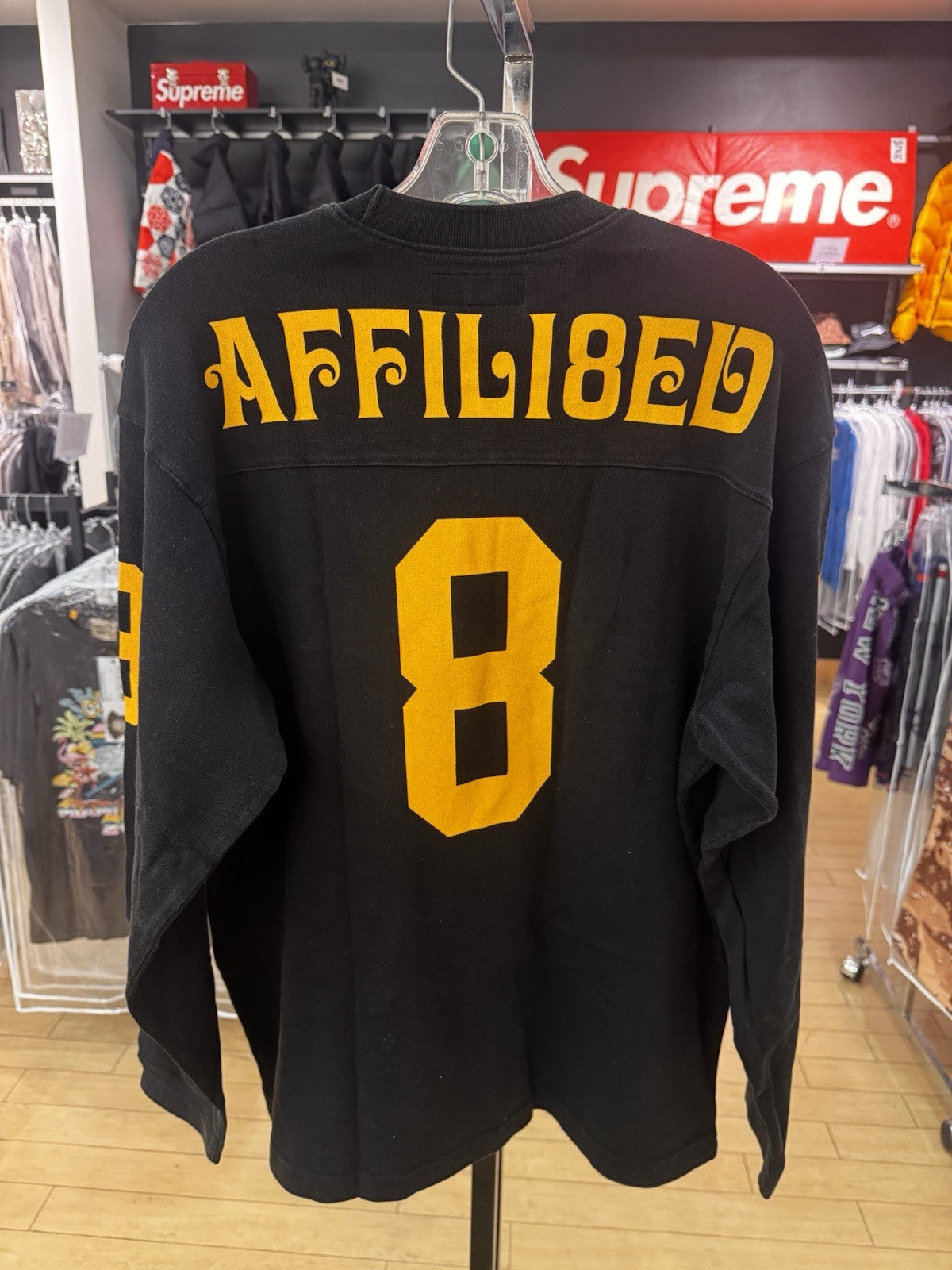Supreme Affiliated L/S Football Top Size Small