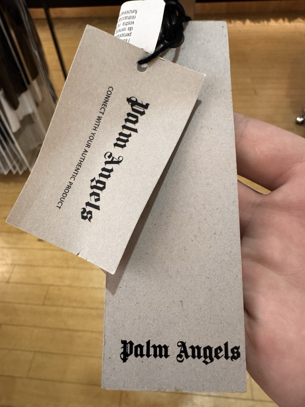 Palm Angels Women's Training Track Top Black Size Small