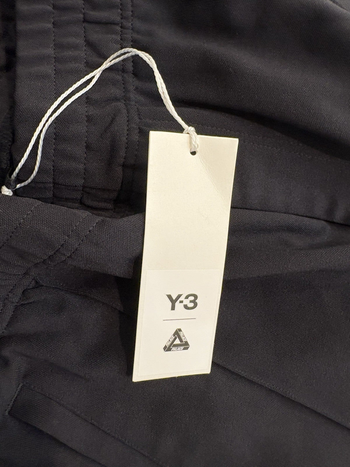 adidas Women's Y-3 Firebird Wide-Leg Track Pant Black/Cream White Size XL